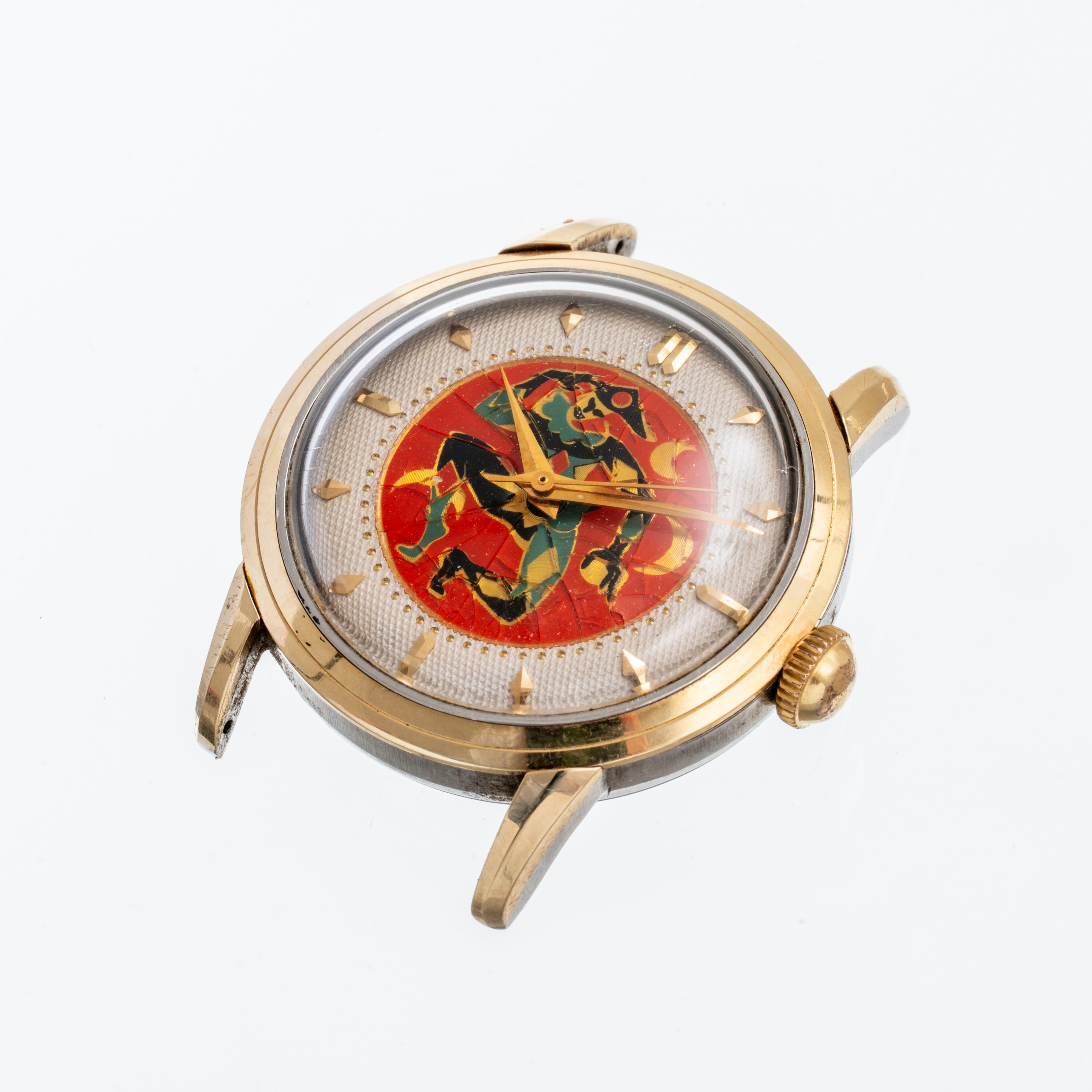 J.RICHARD WATCH OROLOGIO A CARICA AUTOMATICA SOLO TEMPO CON QUADRANTE SMALTATO 'CRACKELE’'