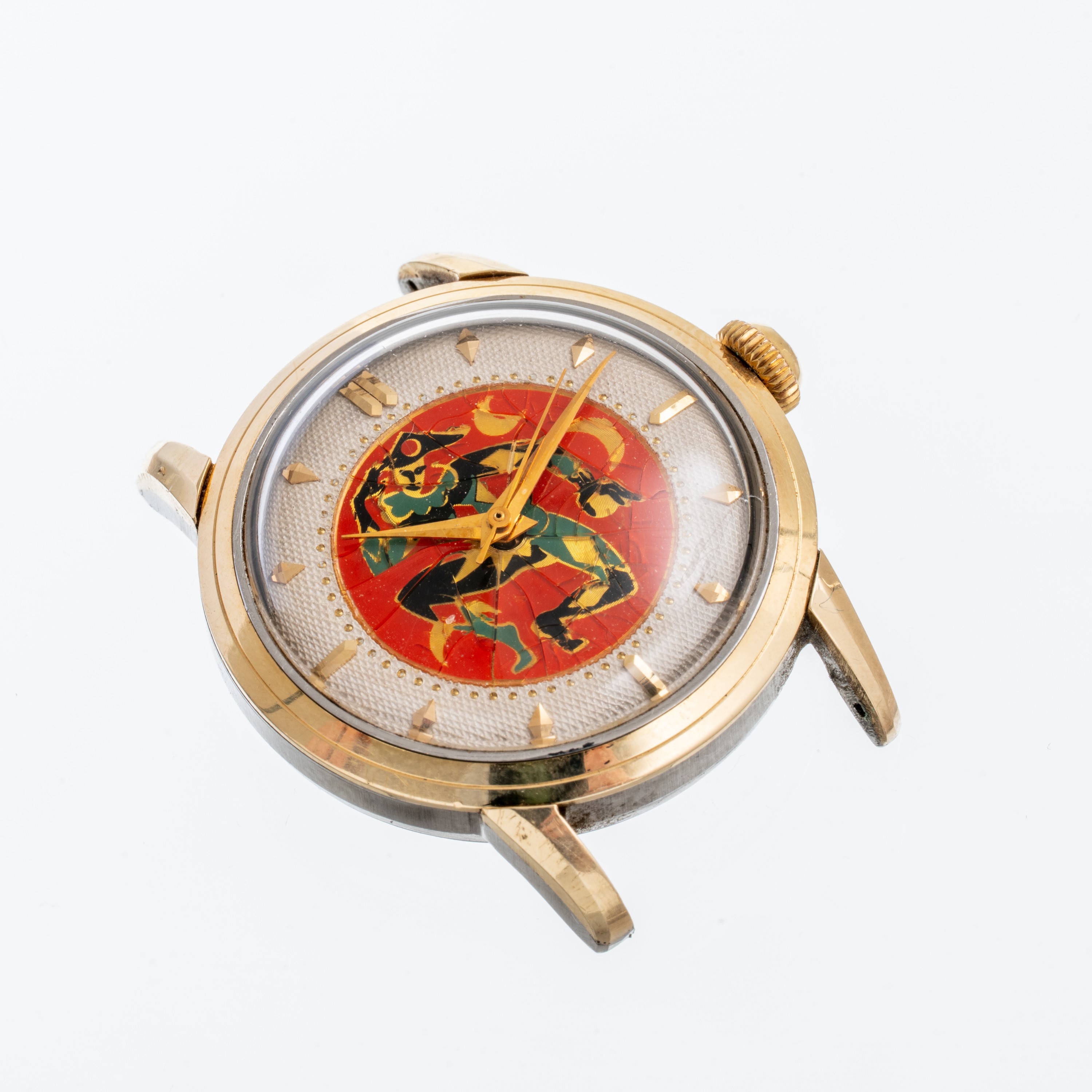 J.RICHARD WATCH OROLOGIO A CARICA AUTOMATICA SOLO TEMPO CON QUADRANTE SMALTATO 'CRACKELE’'