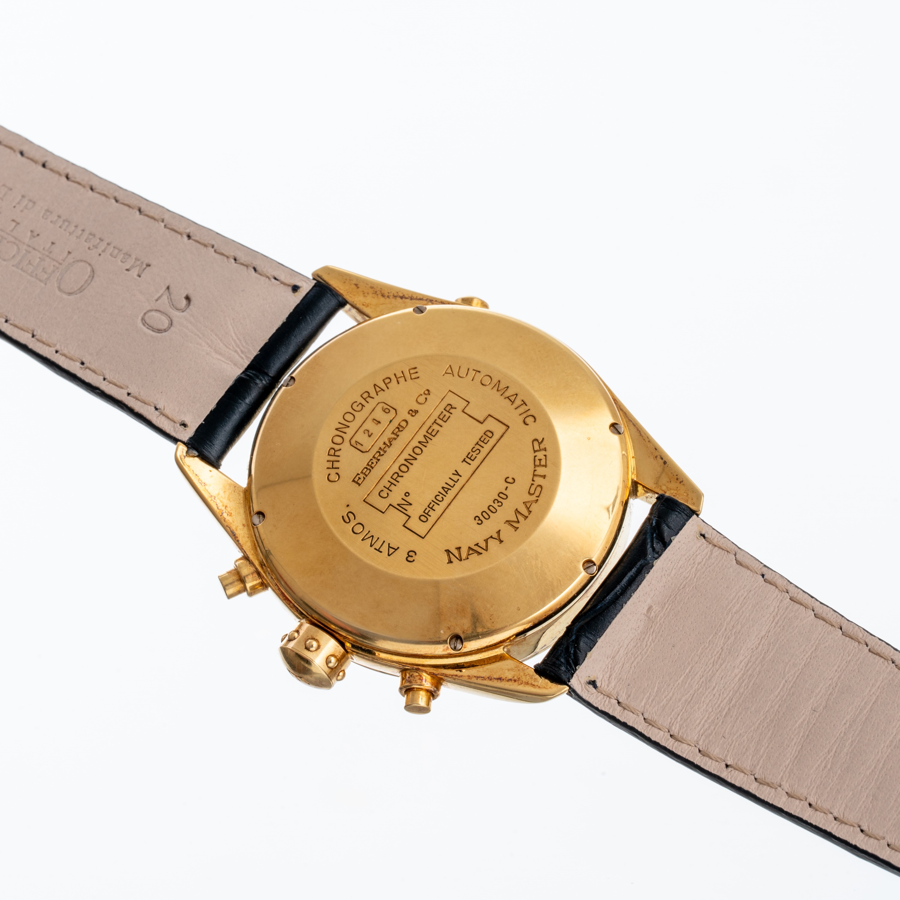 EBERHARD - NAVIMASTERCRONOGRAFO IN ORO GIALLO 18KT A CARICA AUTOMATICA AUTOMATICO CON CALENDARIO ...