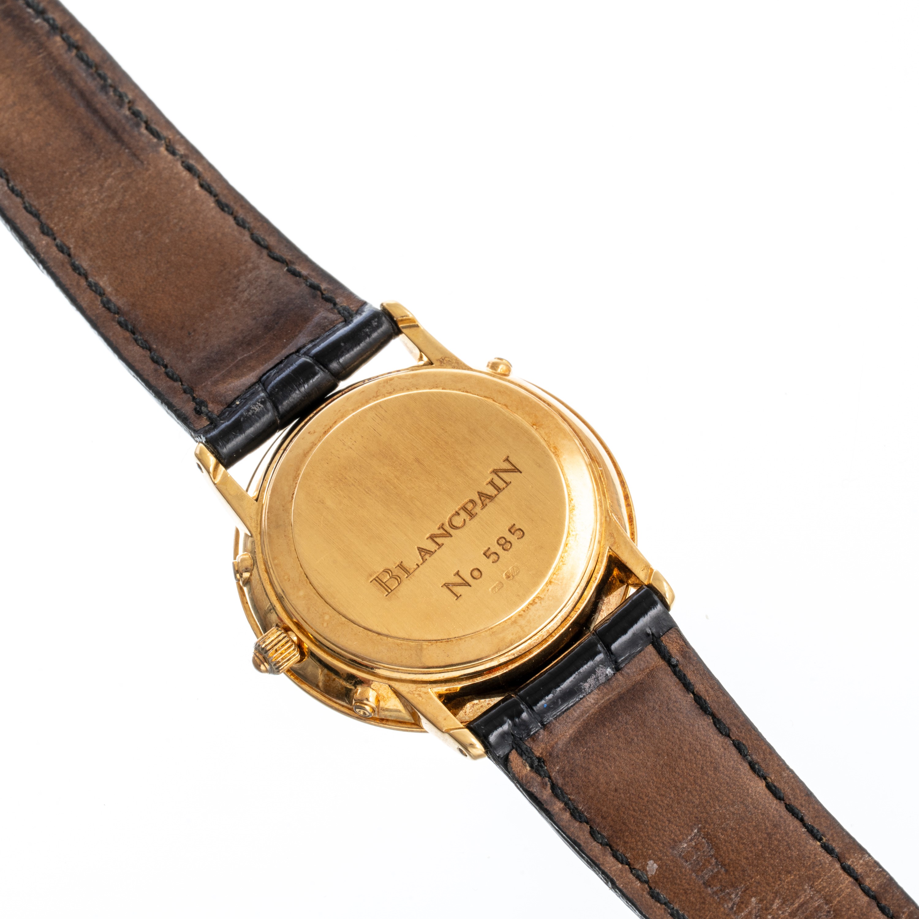 BLANCPAIN - VILLERET PERPETUAL CALENDARCALENDARIO PERPETUO A CARICA AUTOMATICA IN ORO GIALLO 18KT...