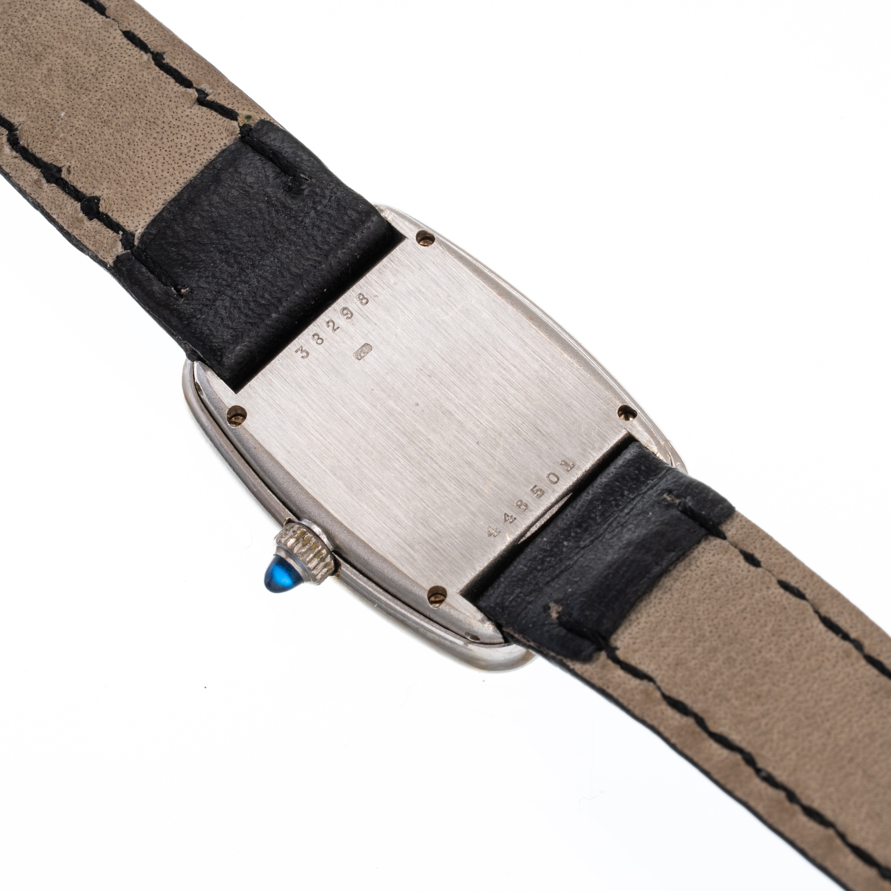 BAUME & MERICER - FABERGE'OROLOGIO SOLO TEMPO CARICA MANUALE IN ORO BIANCO 18KT CON QUADRANTE BIA...