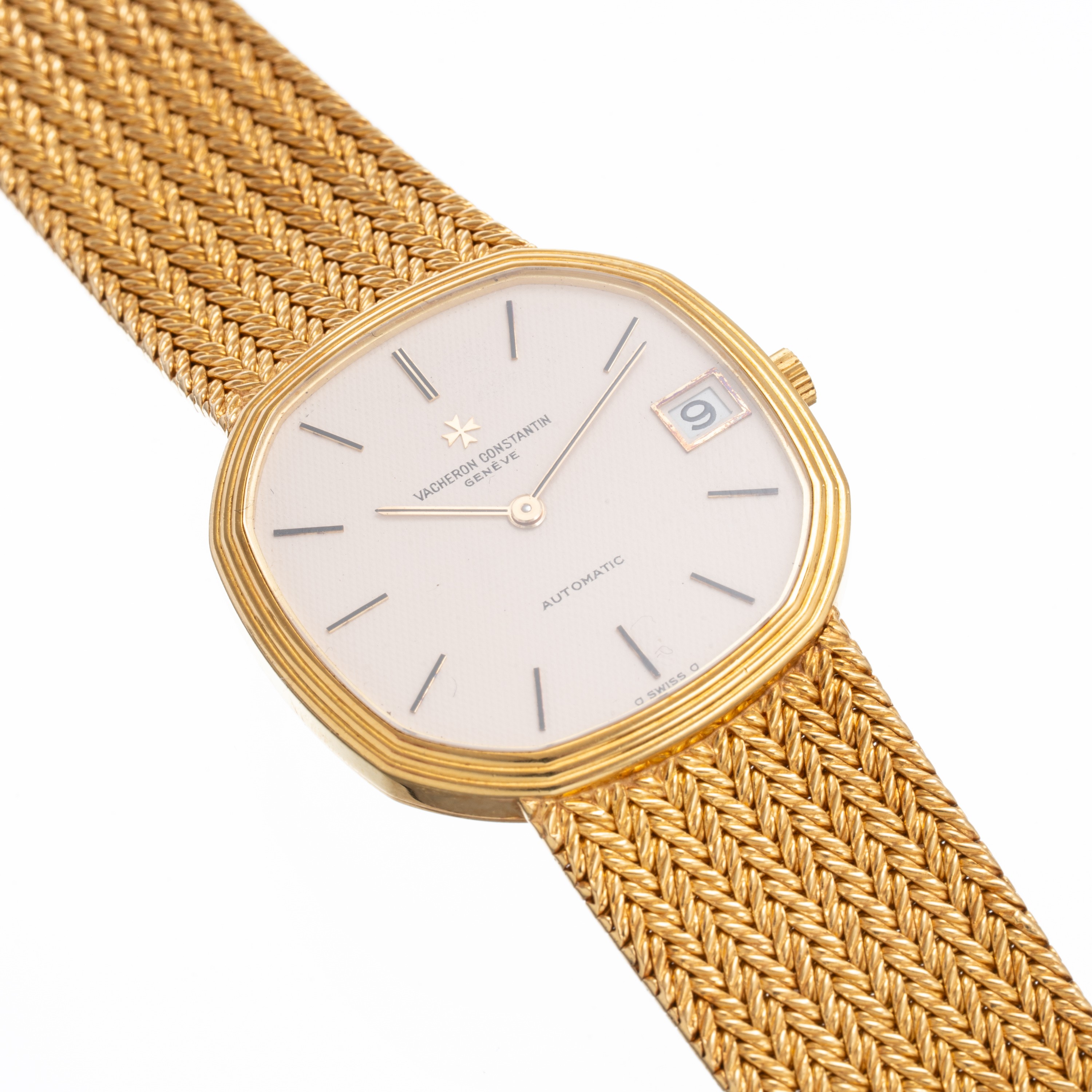 VACHERON CONSTANTIN - ULTRATHINOROLOGIO A CARICA AUTOMATICA IN ORO GIALLO 18KT CON BRACCIALE INTE...