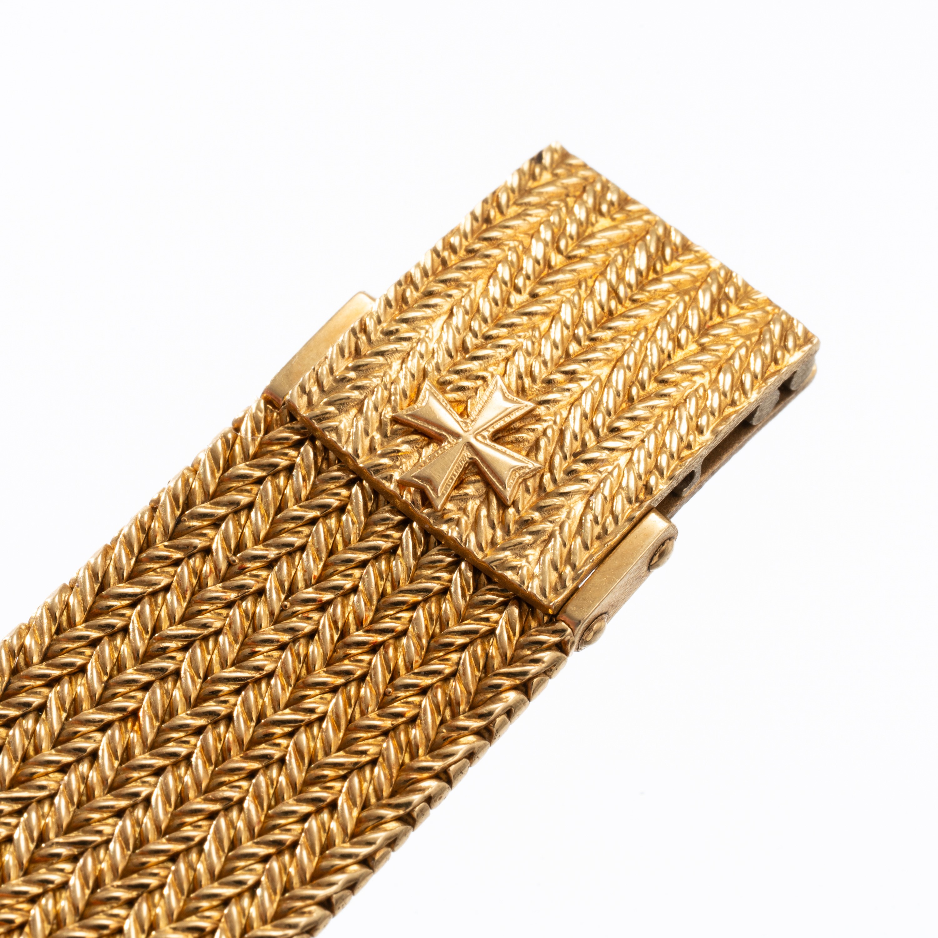 VACHERON CONSTANTIN - ULTRATHINOROLOGIO A CARICA AUTOMATICA IN ORO GIALLO 18KT CON BRACCIALE INTE...