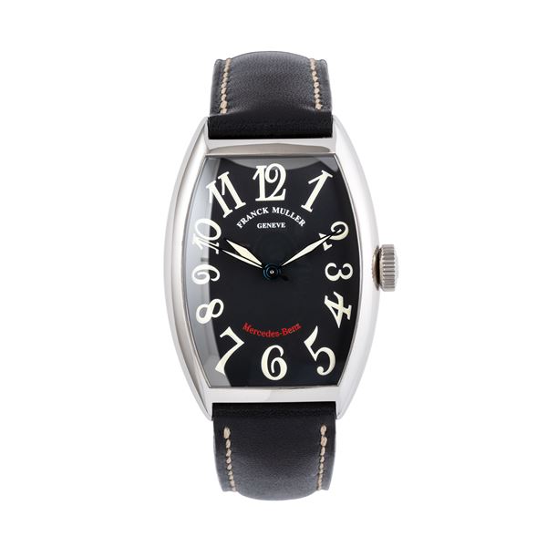FRANCK MULLER - FRANCK MULLER - CASABLANCA MERCEDES BENZ  AUTOMATIC WINDING STEEL WATCH MADE FOR MERCEDES BENZ