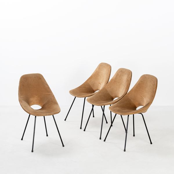 Vittorio Nobili - VITTORIO NOBILI, SET OF FOUR 'MEDEA' CHAIRS