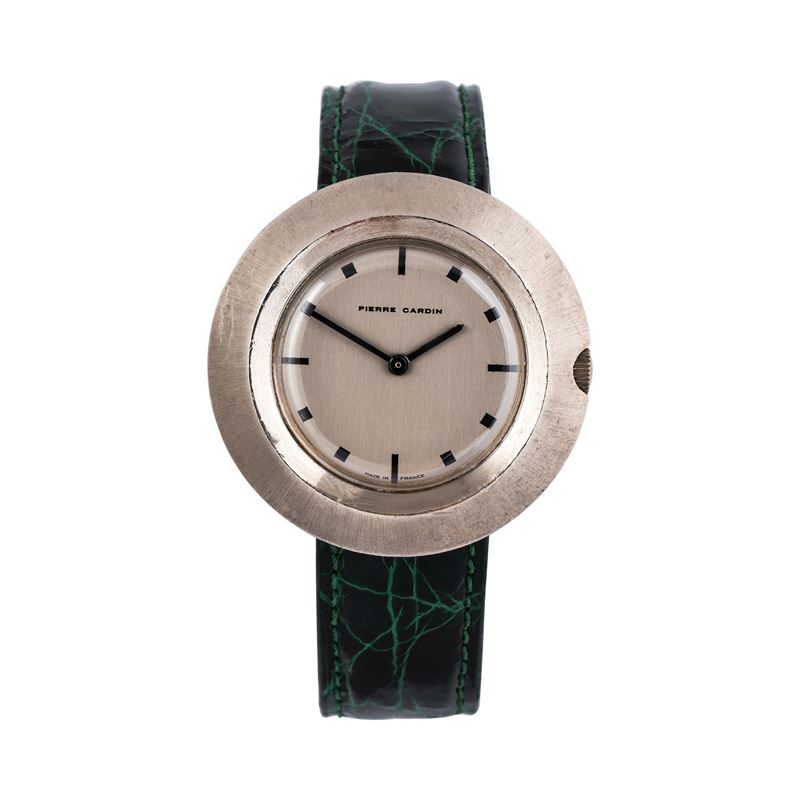 PIERRE CARDIN - UFOOROLOGIO SOLO TEMPO A CARICA MANUALE IN ACCIAIO