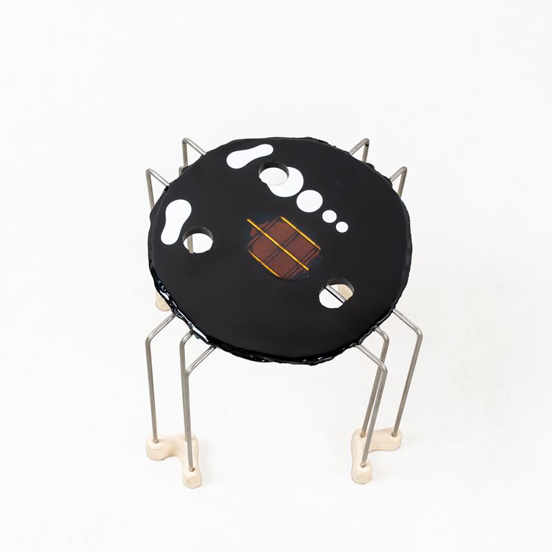 GAETANO PESCE, TAVOLINO 'TRIPLE PLAY'