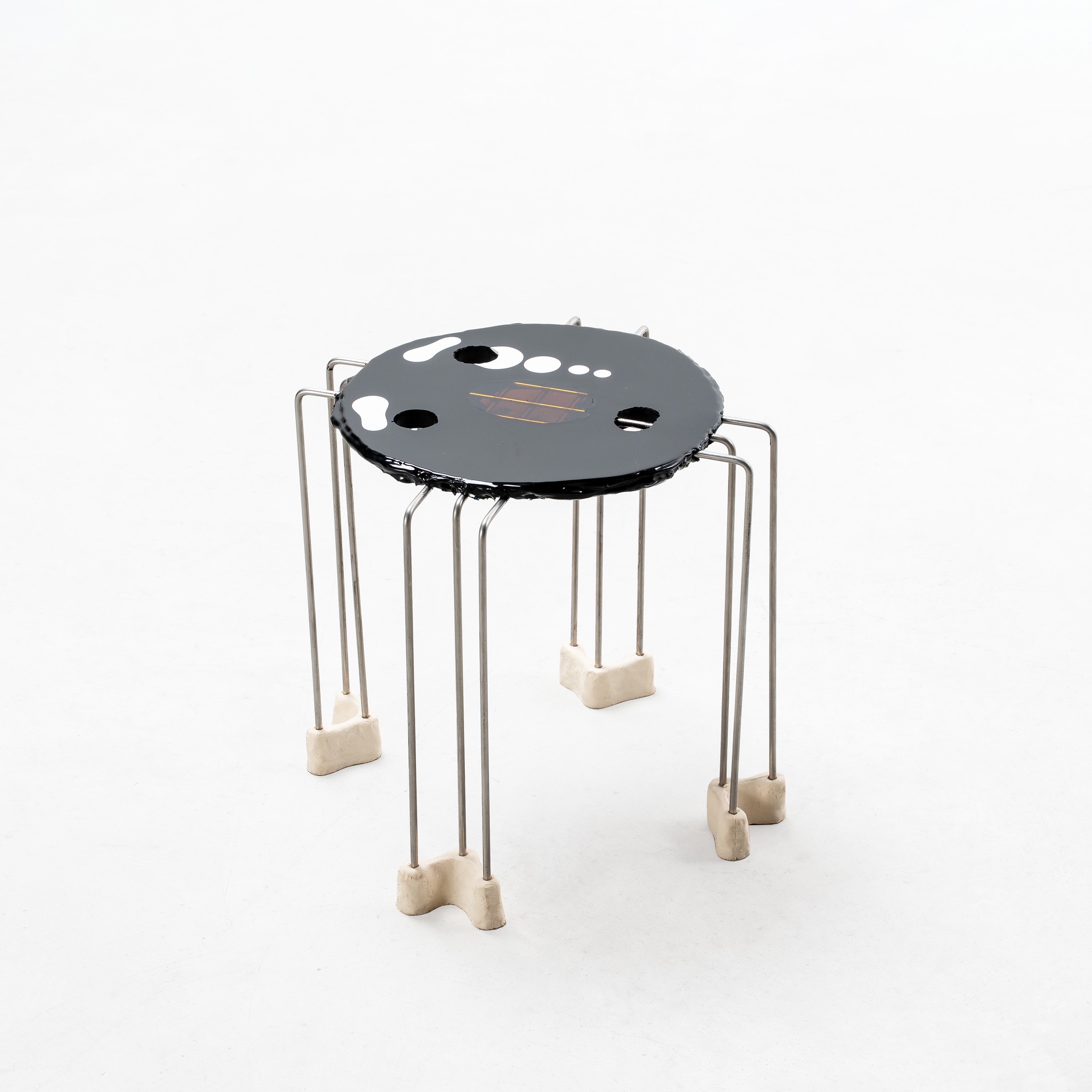 GAETANO PESCE, TAVOLINO 'TRIPLE PLAY'