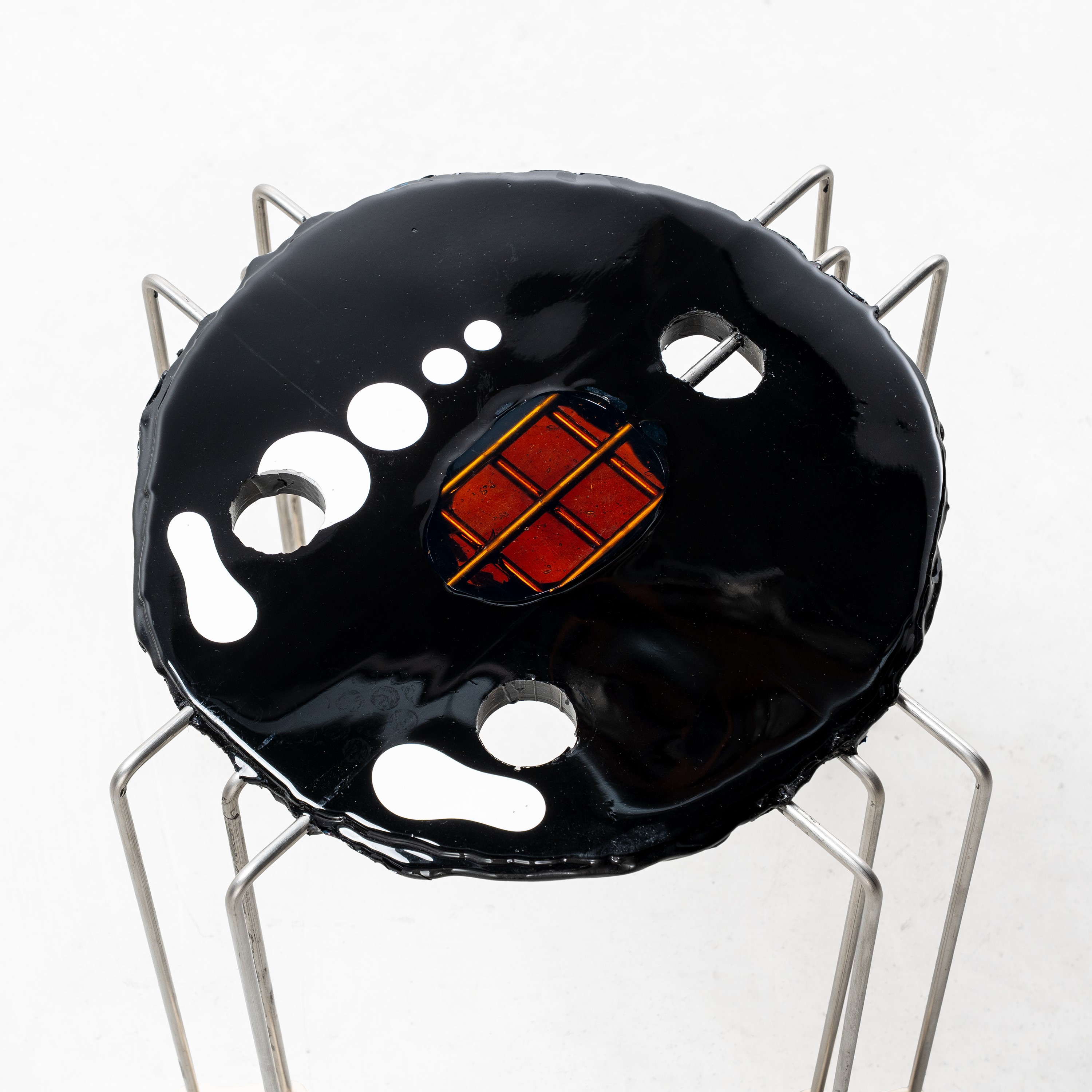 GAETANO PESCE, TAVOLINO 'TRIPLE PLAY'