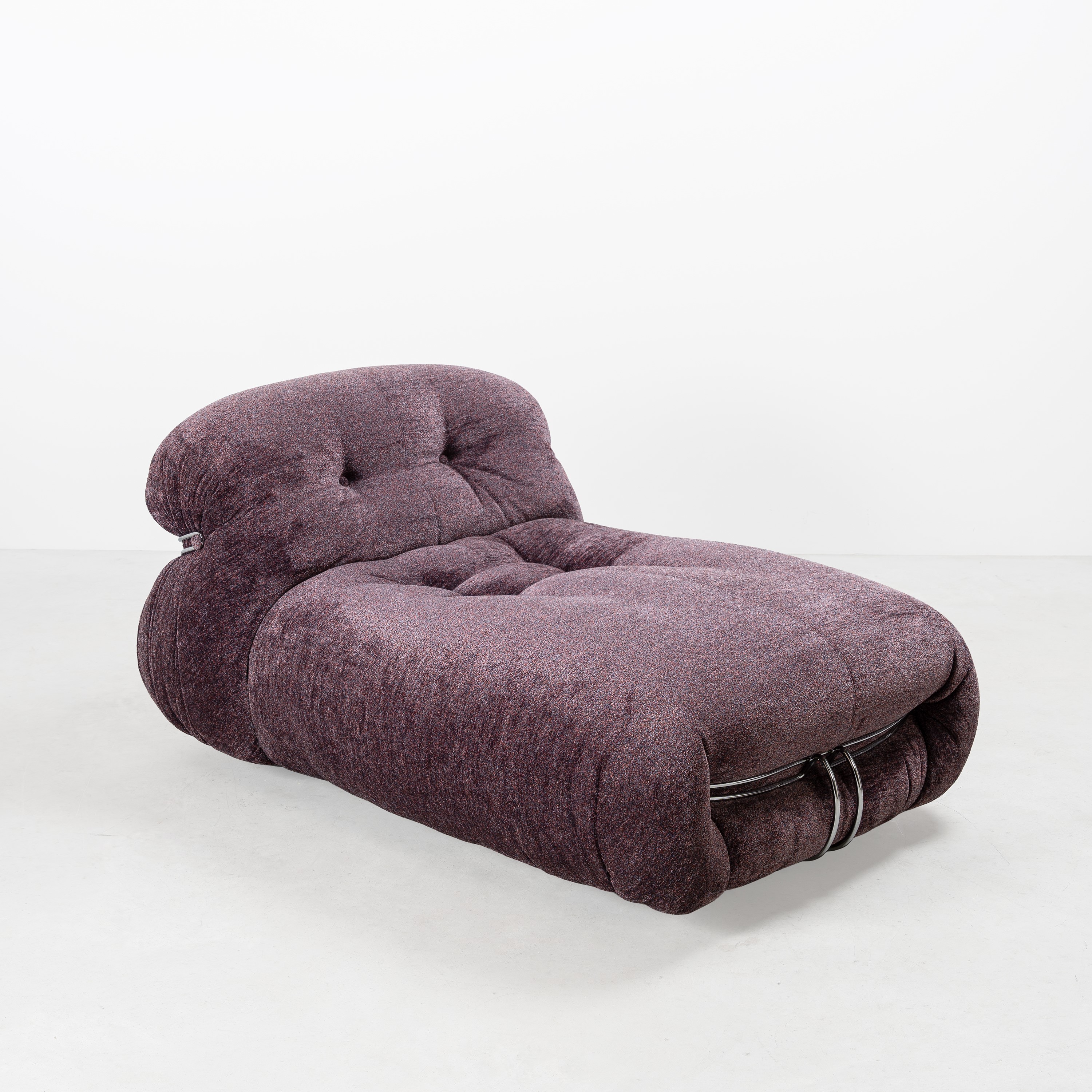 AFRA & TOBIA SCARPA, LOUNGE E POUF 'SORIANA'