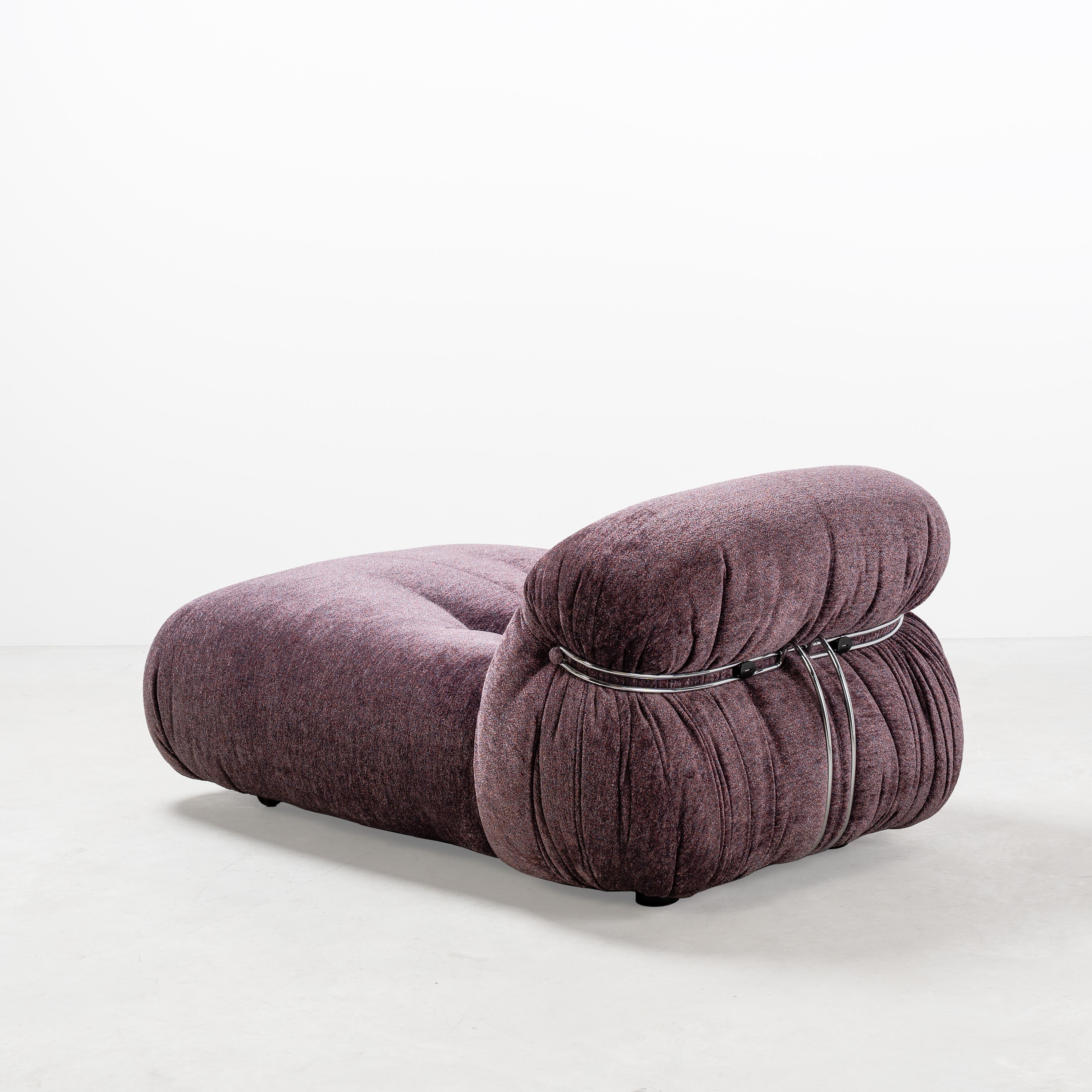 AFRA & TOBIA SCARPA, LOUNGE E POUF 'SORIANA'