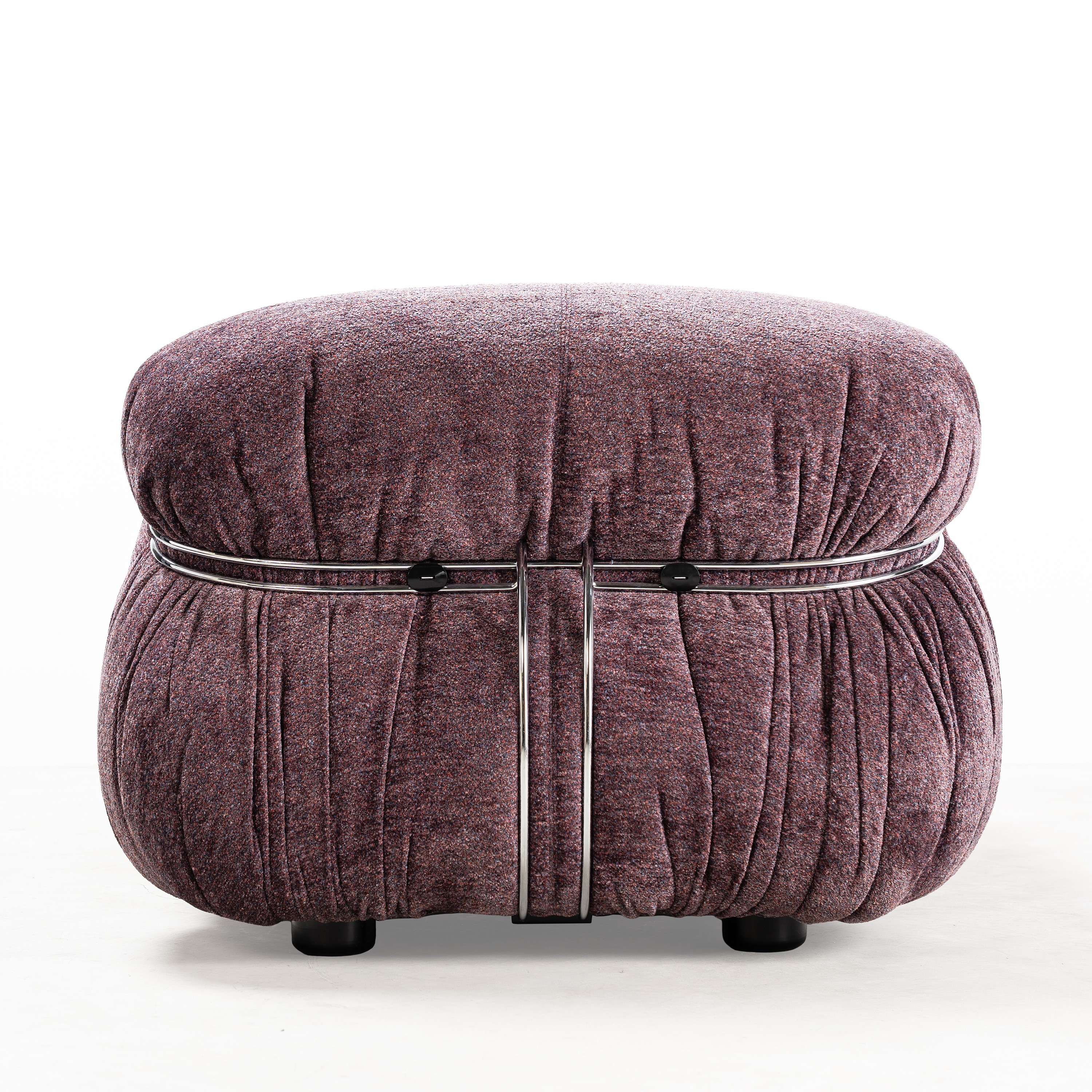 AFRA & TOBIA SCARPA, LOUNGE E POUF 'SORIANA'