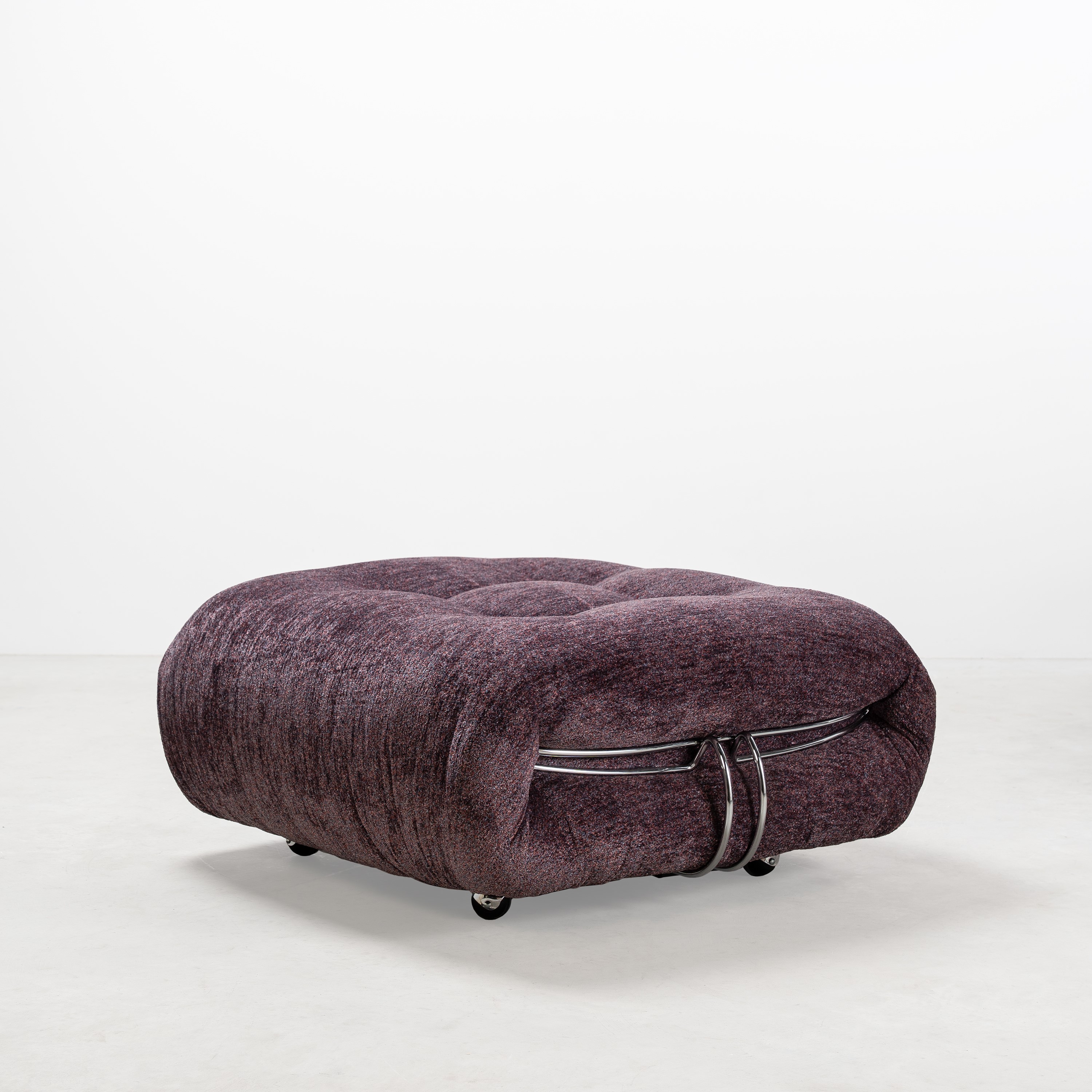 AFRA & TOBIA SCARPA, LOUNGE E POUF 'SORIANA'