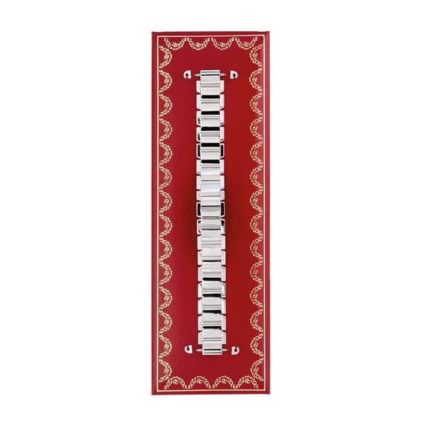 CARTIER - CARTIER - TANK FRANCAISE BRACELET IN 18KT WHITE GOLD