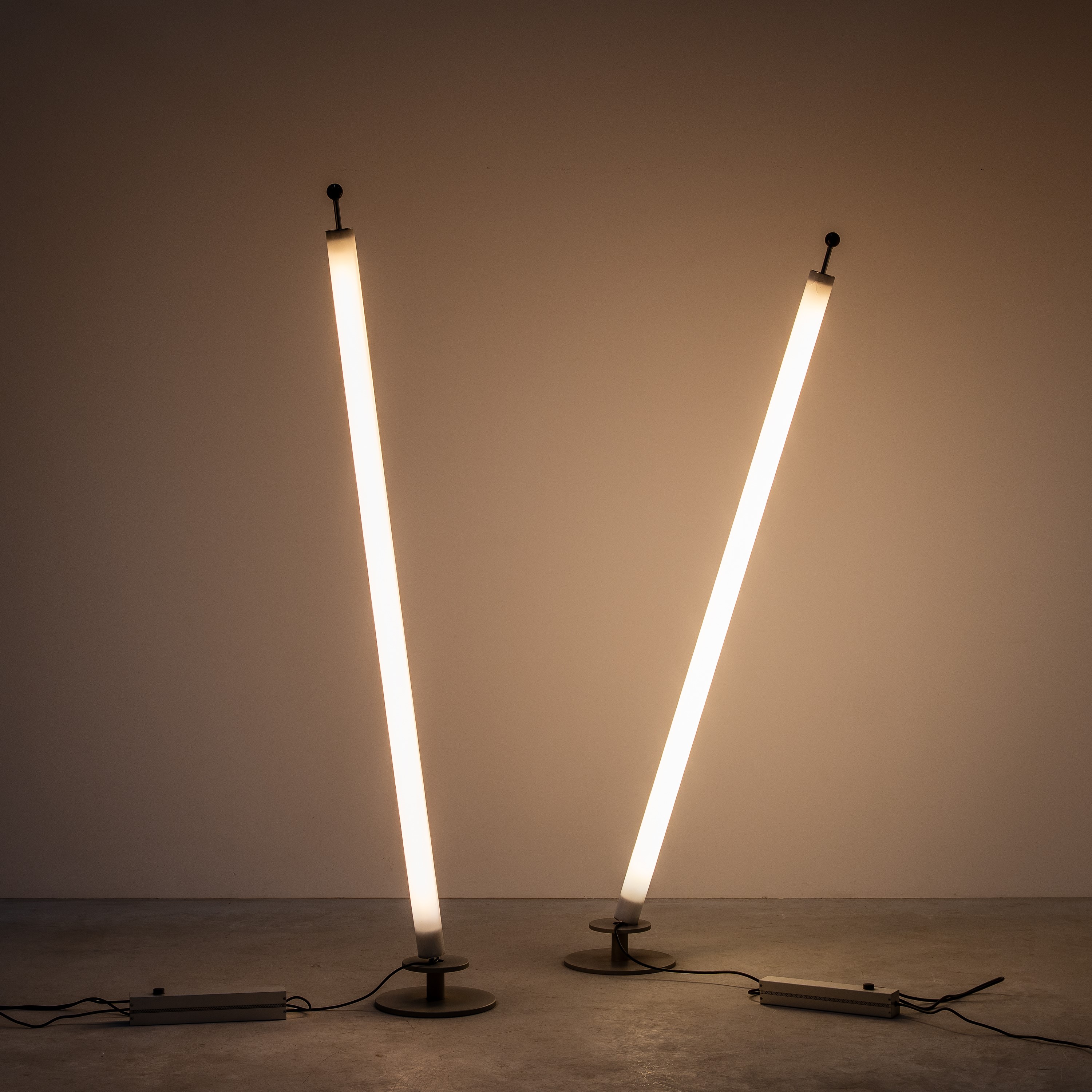 CHRISTIAN DEUBER, COPPIA DI PIANTANE 'TUBE'