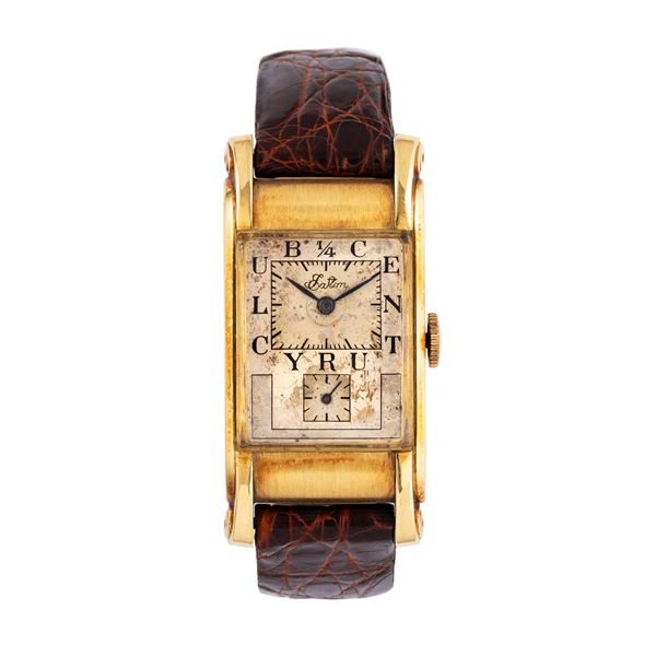 ROLEX - ROLEX - 1/4 CENTURY CLUB 14KT YELLOW GOLD MANUAL WINDING WATCH WITH BITONAL QUADRANT AND SMALL SECONDS AT SIX O'CLOCK