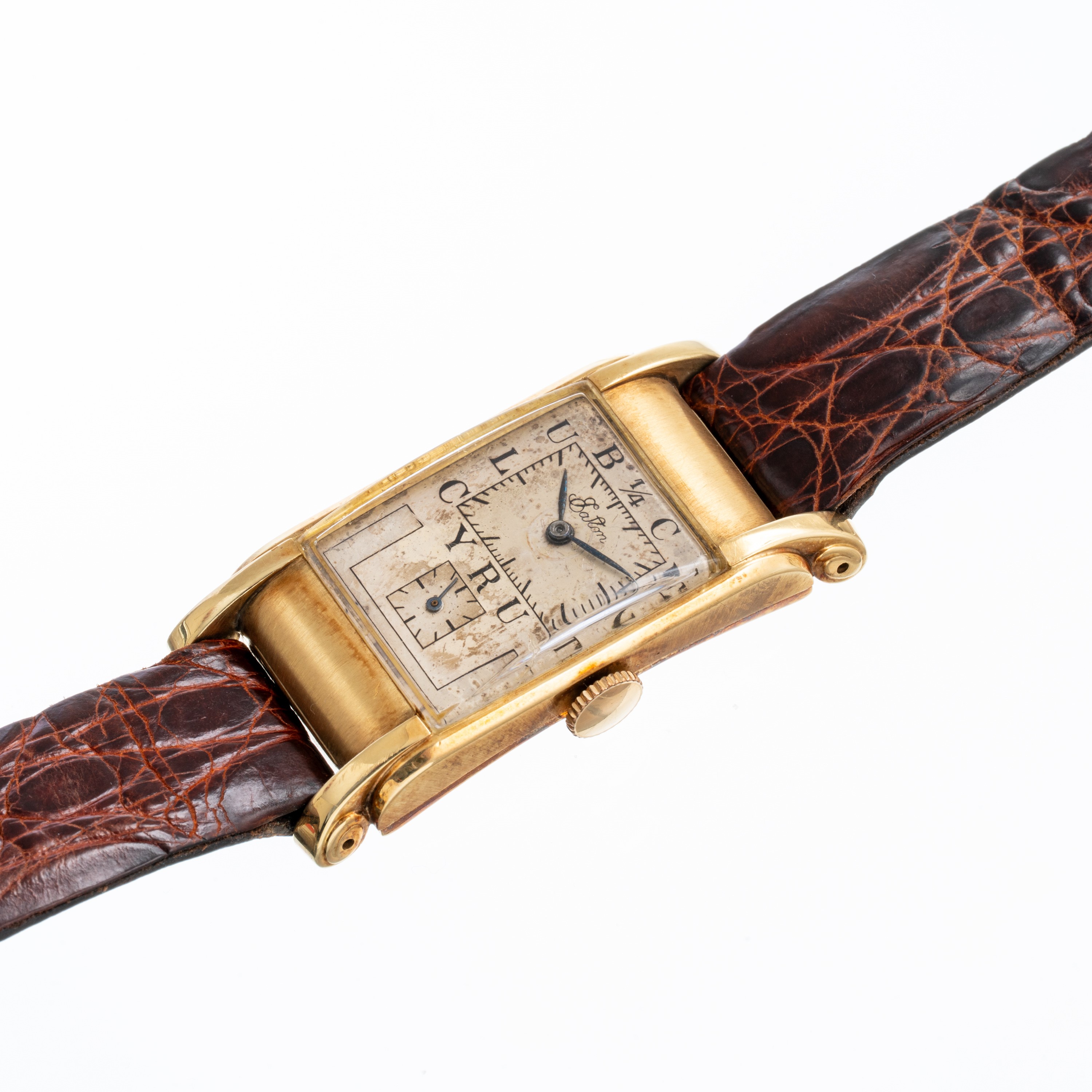 ROLEX - 1/4 CENTURY CLUBOROLOGIO SOLO TEMPO A CARICA MANUALE IN ORO GIALLO 14KT CON QUADRANE BITO...