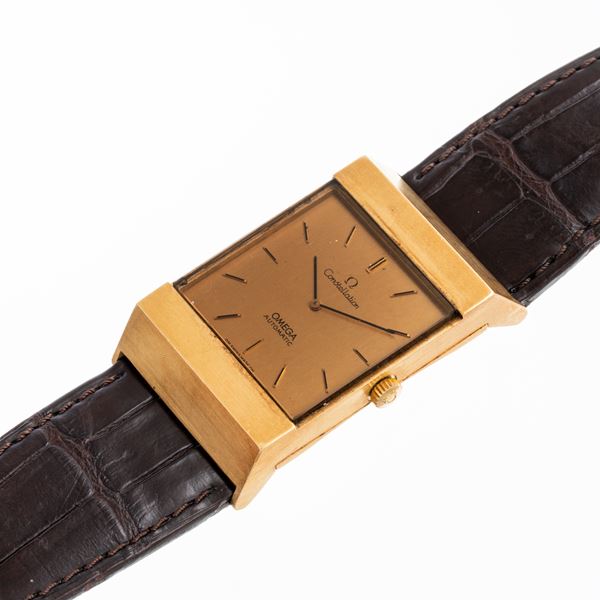 OMEGA - OMEGA - CONSTELLATION AUTOMATIC WINDING WATCH IN 18KT YELLOW GOLD