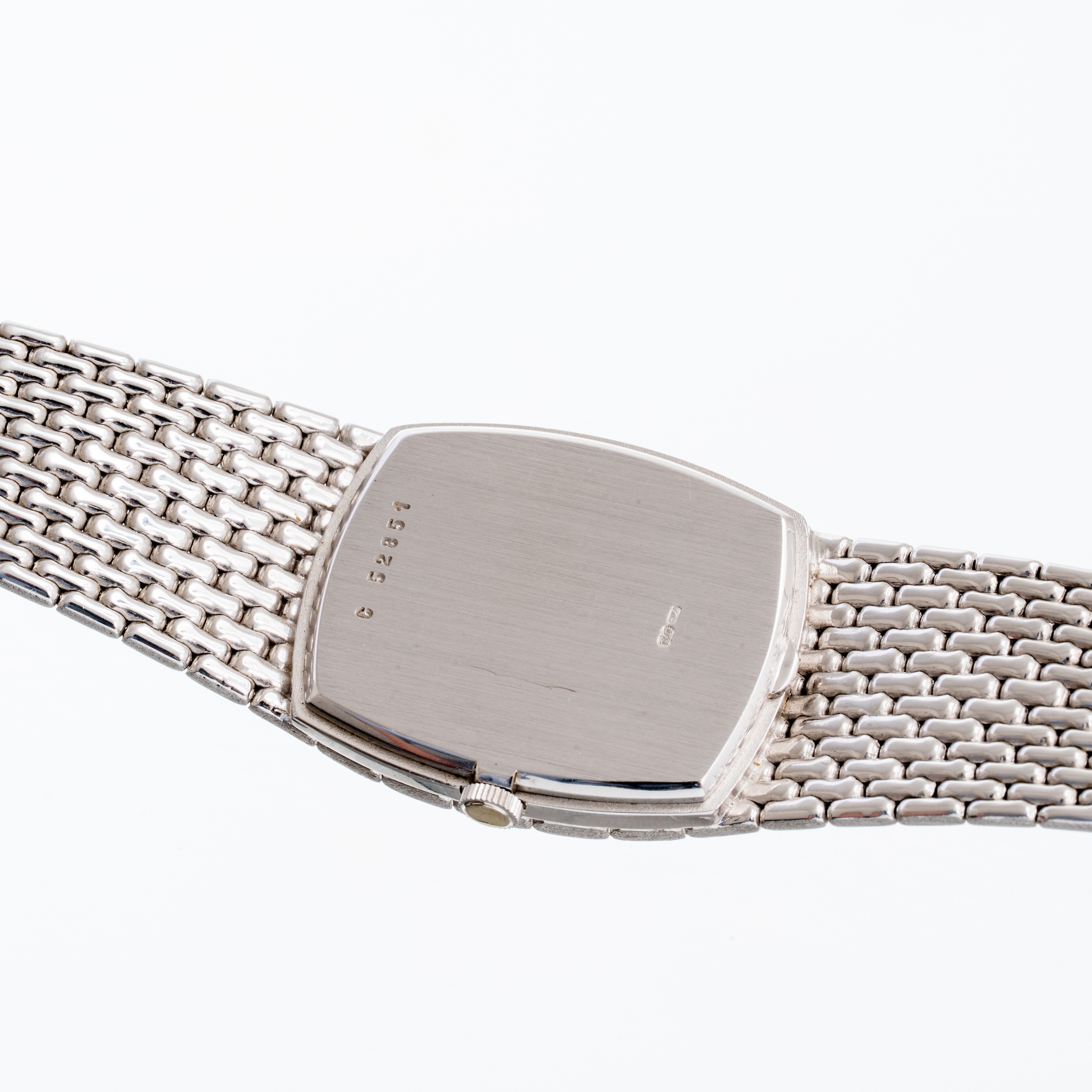 AUDEMARS PIGUET - COBRAOROLOGIO SOLO TEMPO A CARICA MANUALE IN ORO BIANCO 18KT CON BRACCIALE INTE...