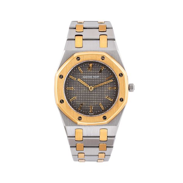AUDEMARS PIGUET - AUDEMARS PIGUET - ROYAL OAK LADY STEEL AND 18KT YELLOW GOLD QUARTZ WATCH