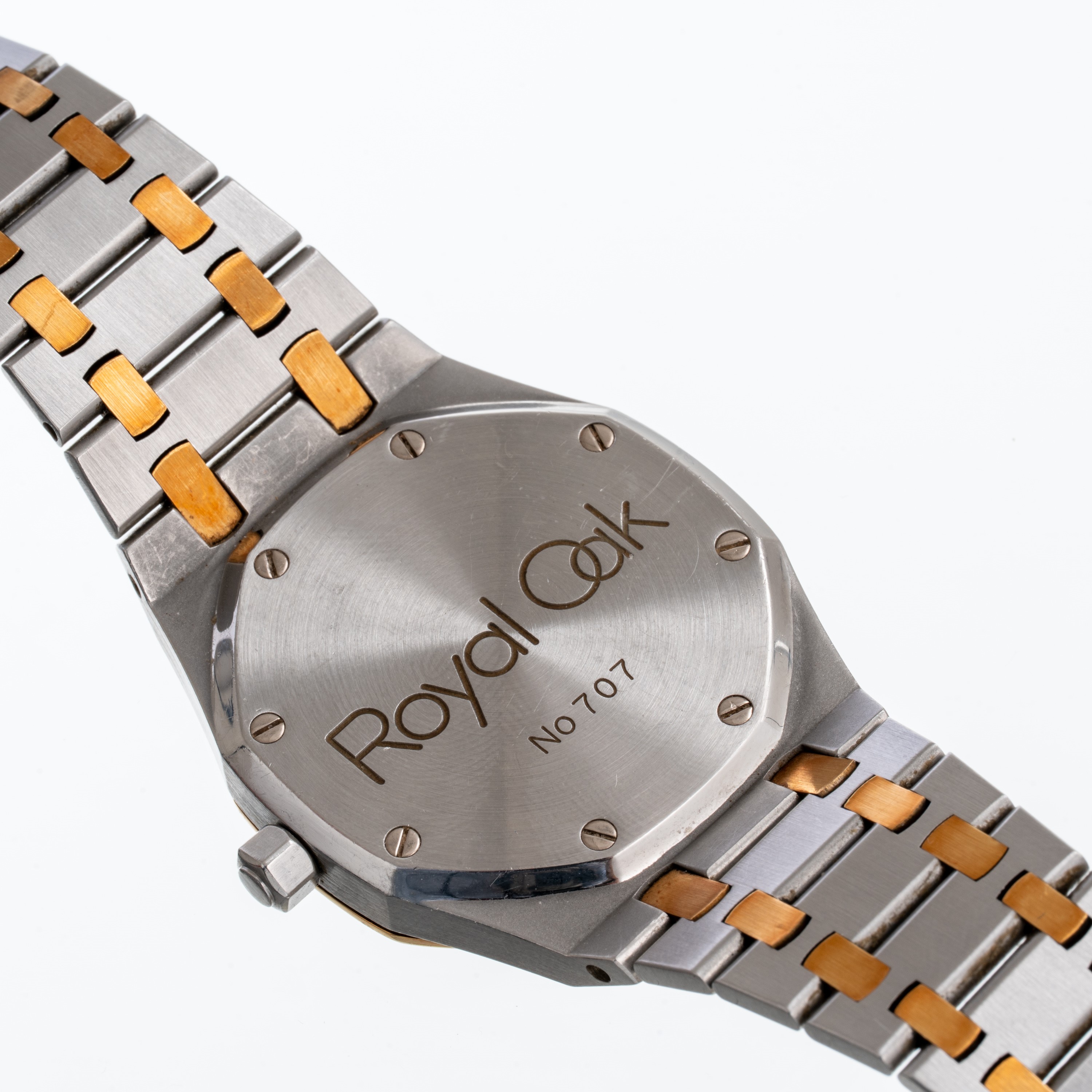 AUDEMARS PIGUET - ROYAL OAK DAY DATEOROLOGIO A CARICA AUTOMATICA IN ACCIAIO E ORO 18KT DAY DATE