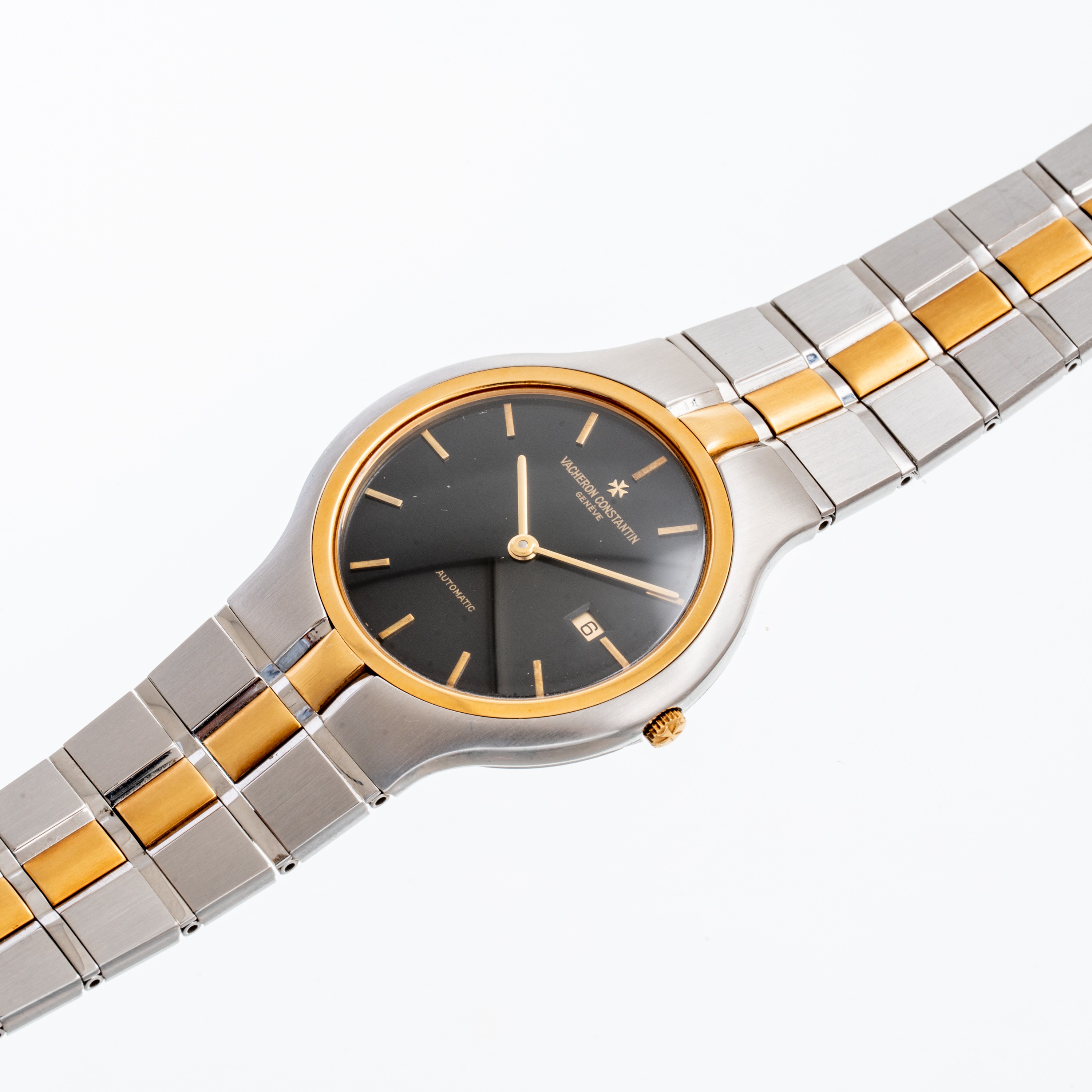 VACHERON CONSTANTIN - PHIDIASOROLOGIO SOLO TEMPO A CARICA AUTOMATICA ACCIAIO E ORO GIALLO 18KT CO...