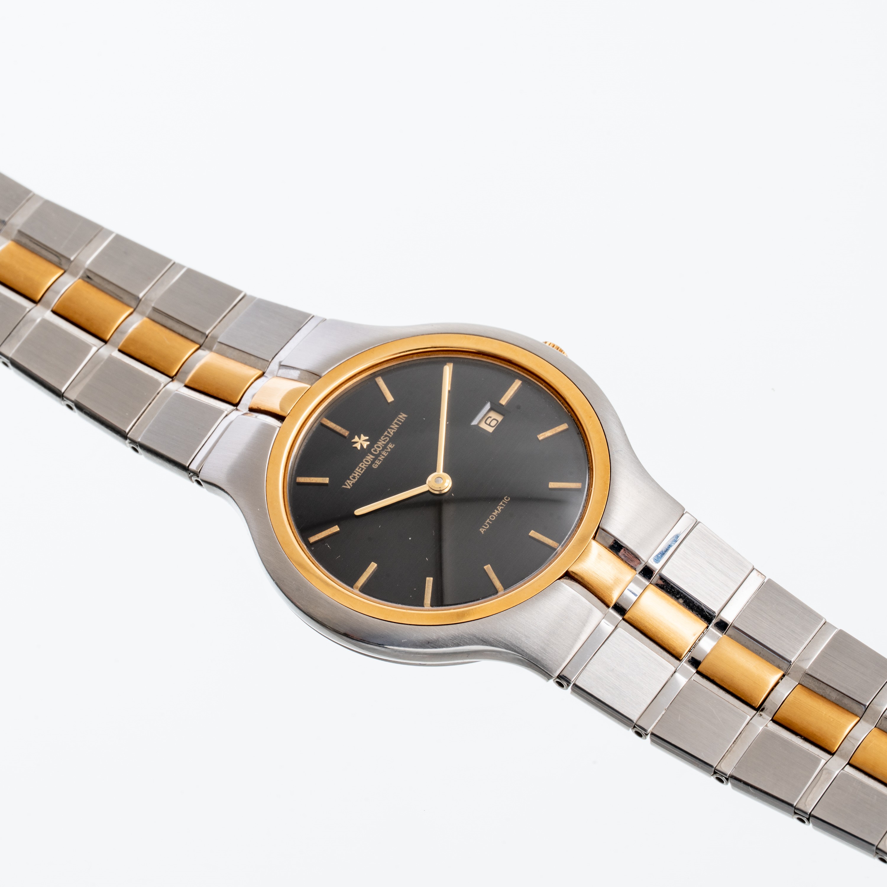 VACHERON CONSTANTIN - PHIDIASOROLOGIO SOLO TEMPO A CARICA AUTOMATICA ACCIAIO E ORO GIALLO 18KT CO...