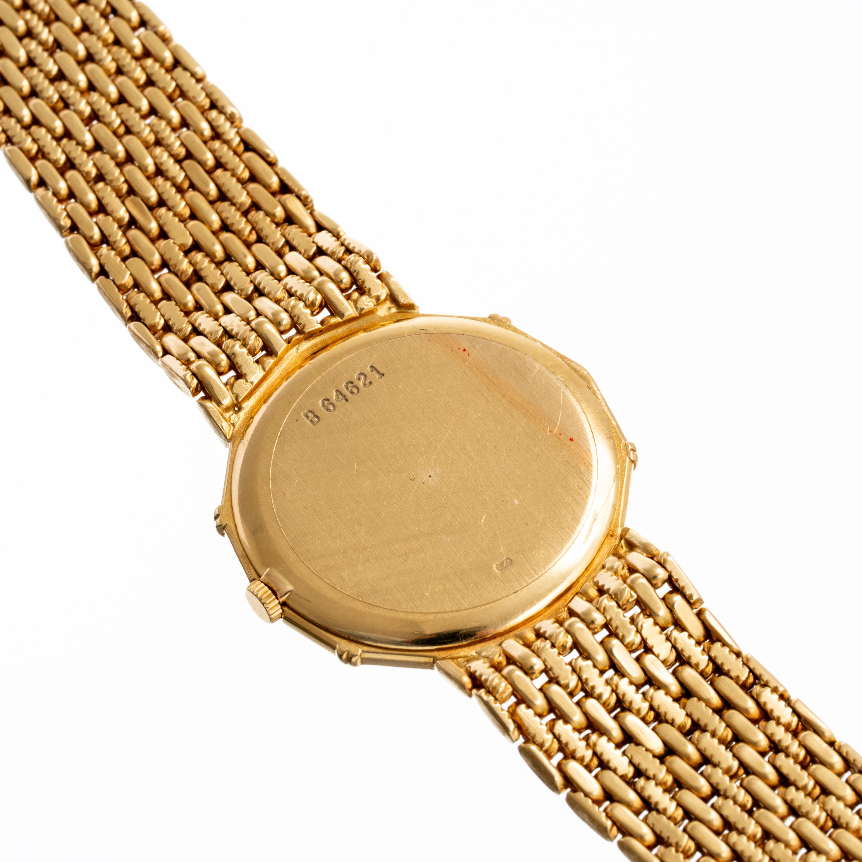 AUDEMARS PIGUET OROLOGIO SOLO TEMPO A CARICA MANUALE IN ORO GIALLO 18KT CON BRACCIALE INTEGRATO I...