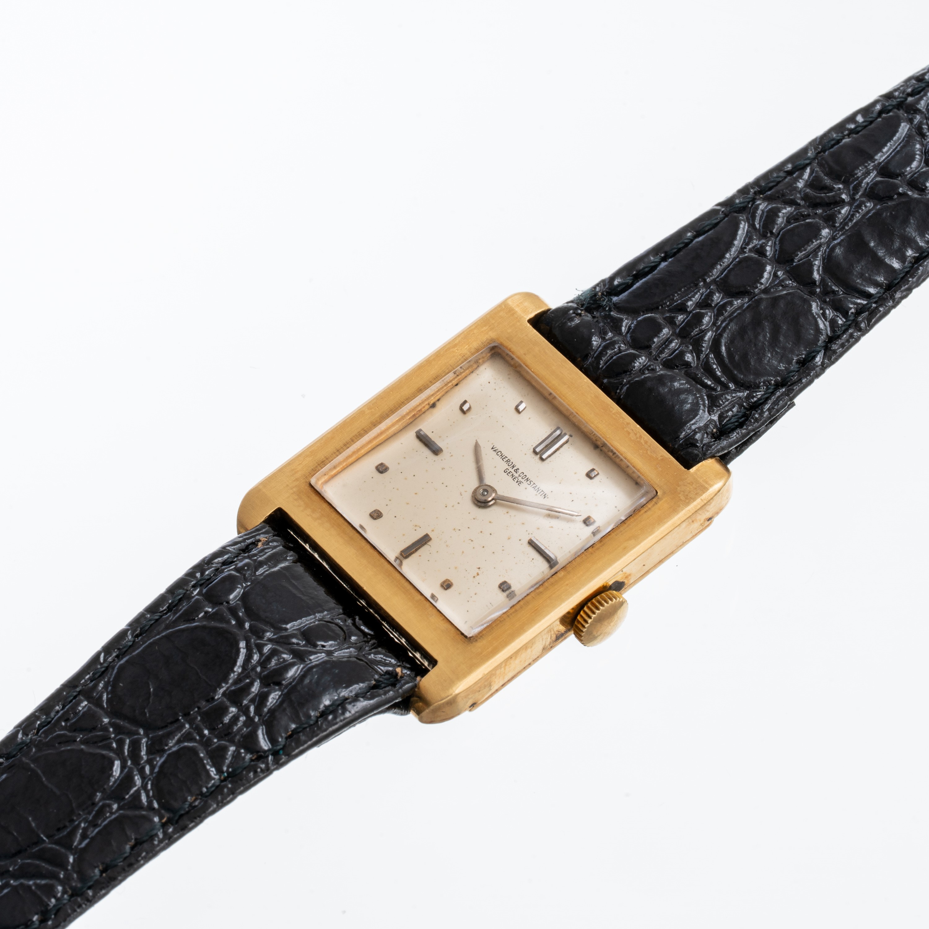 VACHERON CONSTANTIN - CIOCCOLATINOOROLOGIO SOLO TEMPO A CARICA MANUALE IN ORO GIALLO 18KT