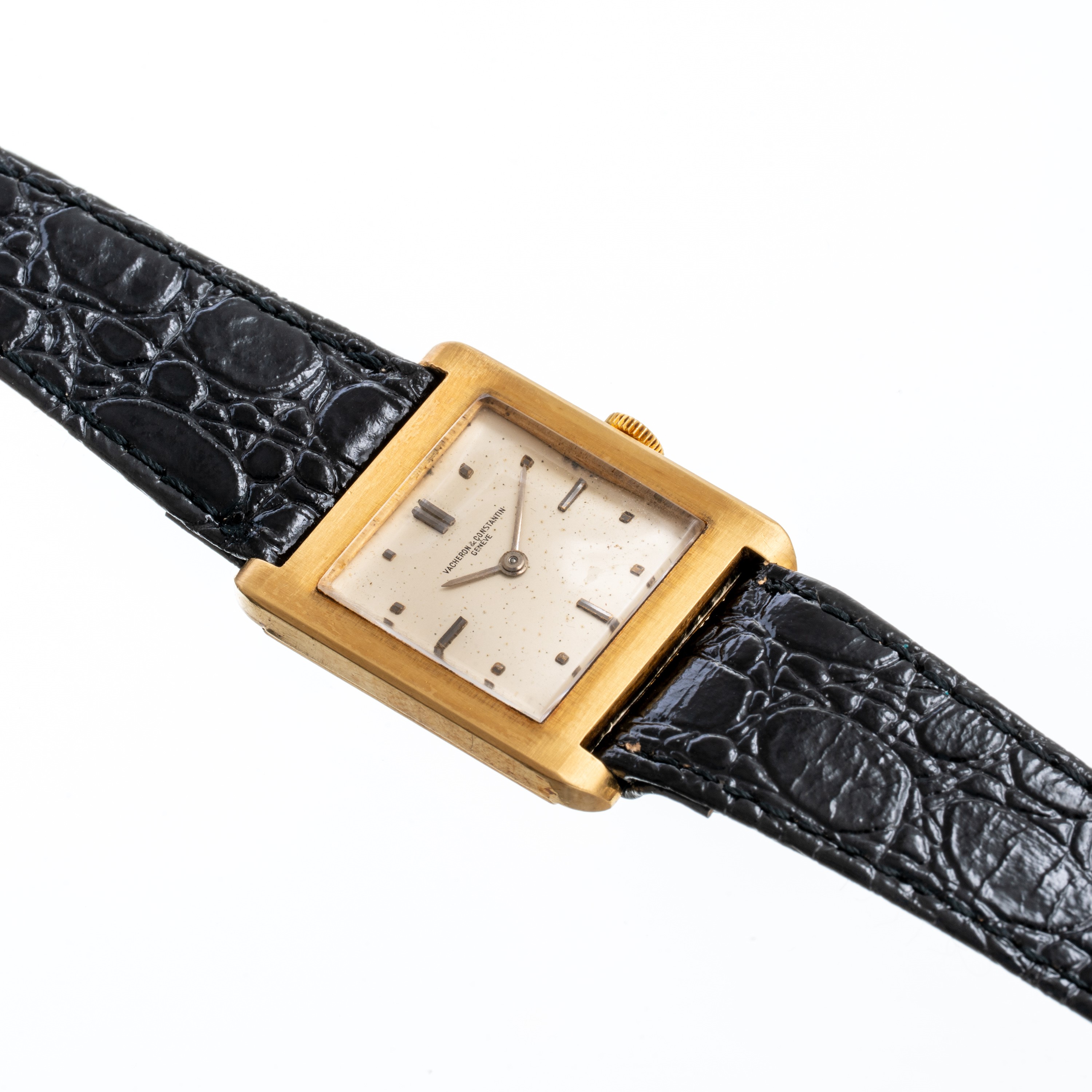 VACHERON CONSTANTIN - CIOCCOLATINOOROLOGIO SOLO TEMPO A CARICA MANUALE IN ORO GIALLO 18KT