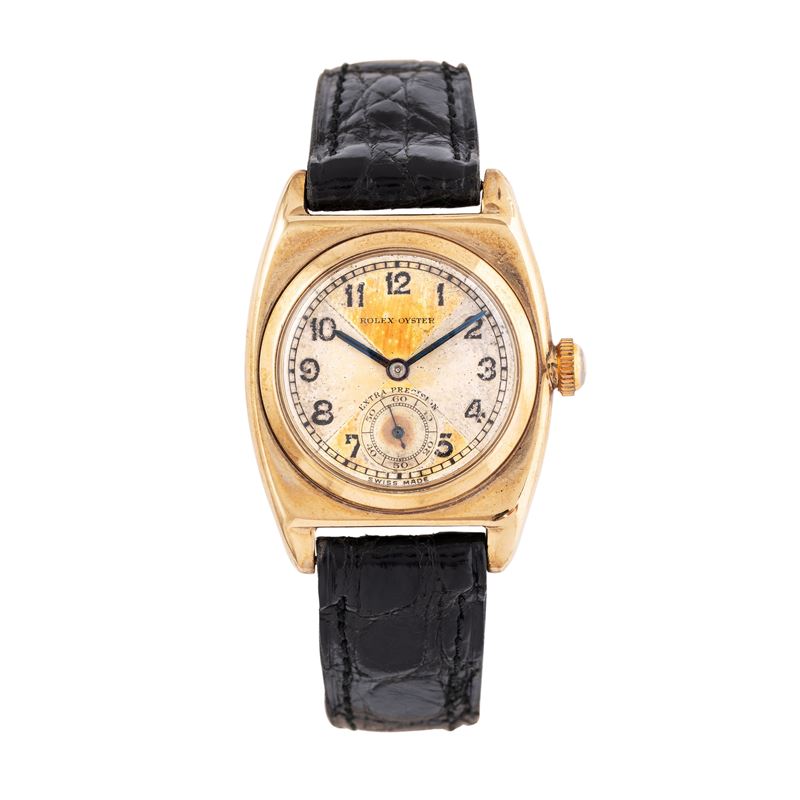 ROLEX - OYSTER EXTRA PRECISIONOROLOGIO SOLO TEMPO A CARICA MANUALE IN ORO GIALLO 9KT CON QUADRANT...