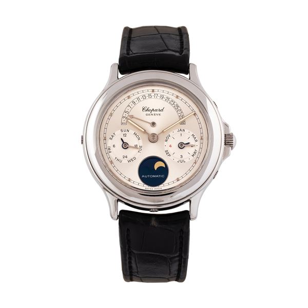CHOPARD - CHOPARD - GOLDEN MOON PERPETUAL CALENDAR IN AUTOMATIC WINDING PLATINUM WITH RETROGRADE DATE AND MOON PHASES