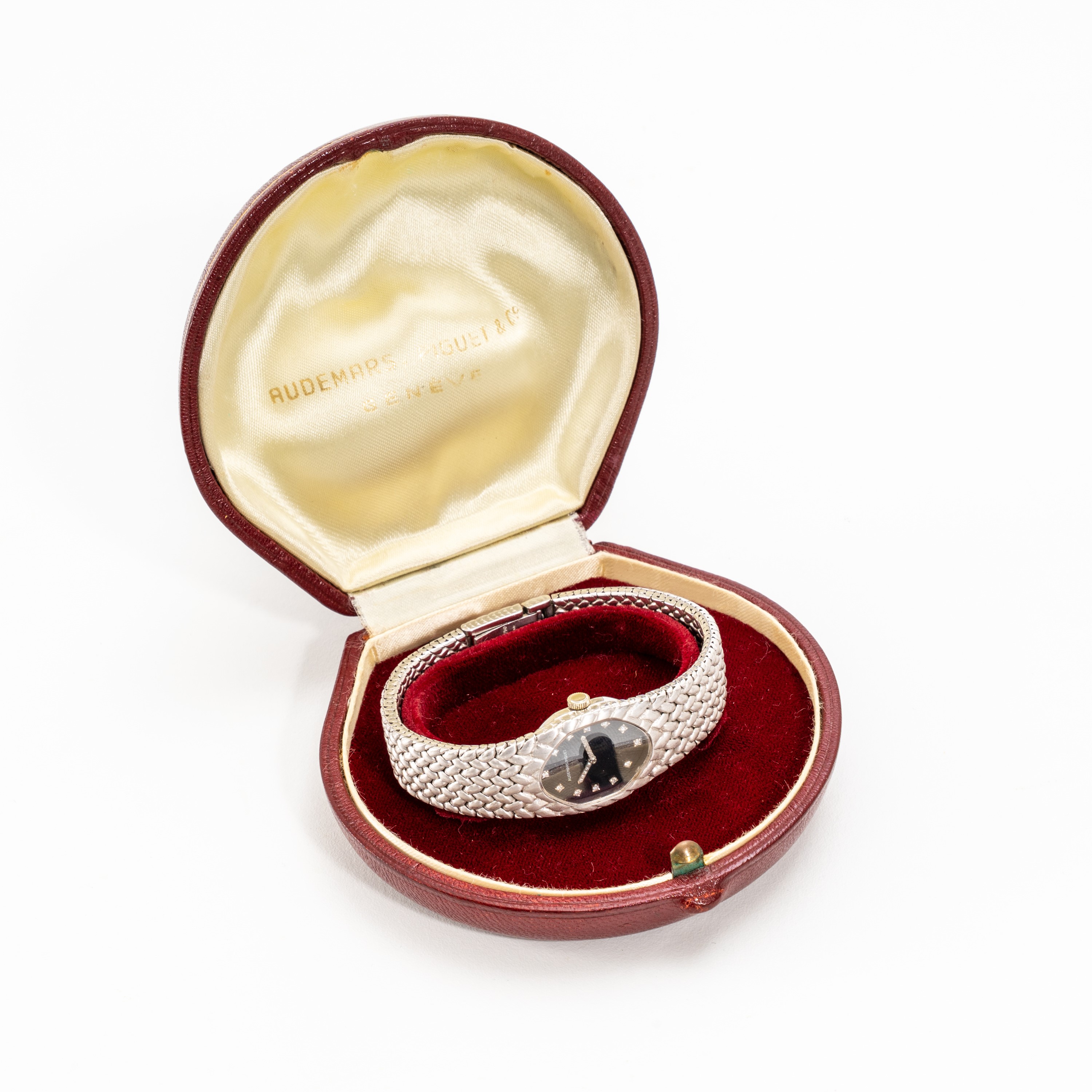 AUDEMARS PIGUET - MINI COBRAOROLOGIO SOLO TEMPO A CARICA MANUALE IN ORO BIANCO 18KT CON BRACCIALE...