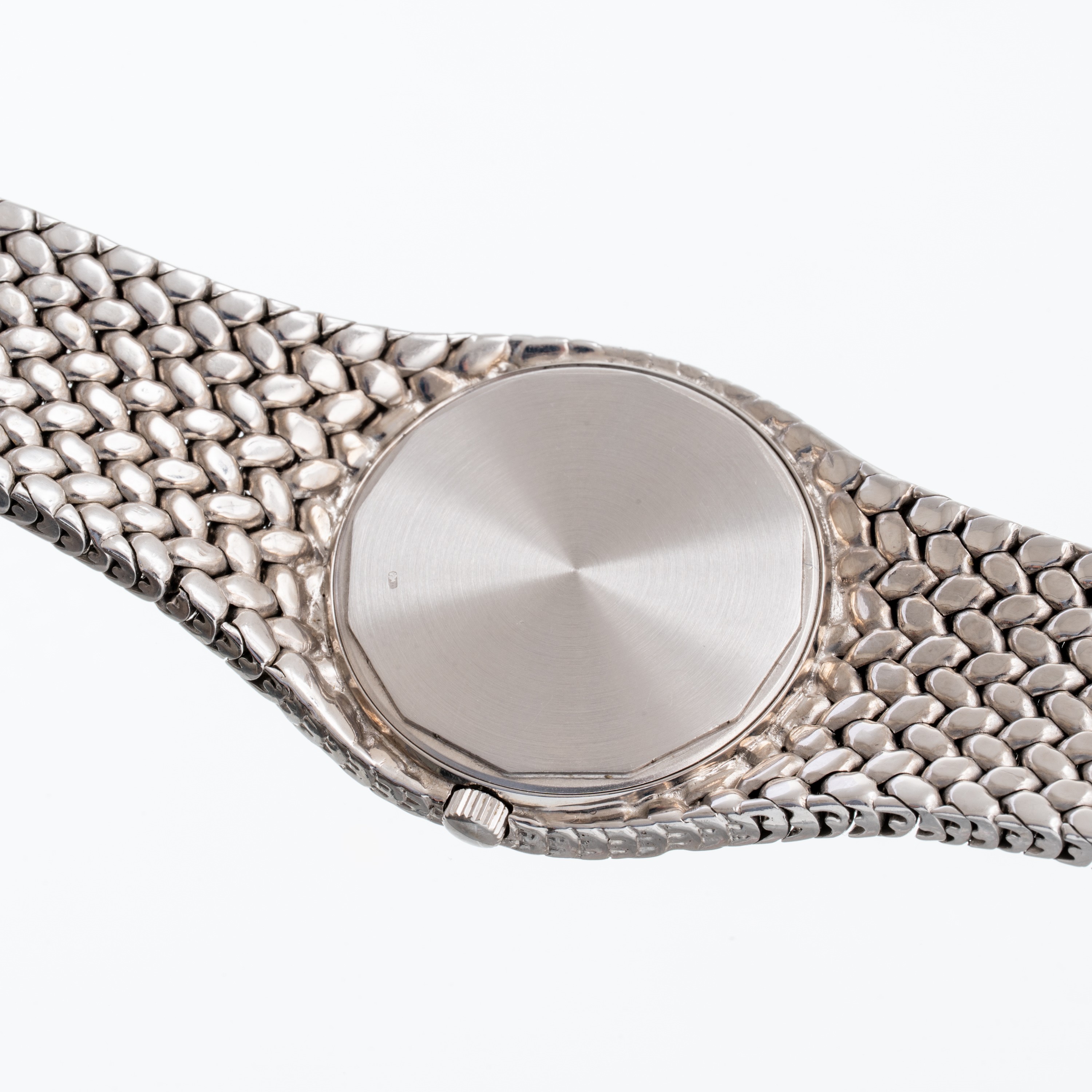 AUDEMARS PIGUET - COBRAOROLOGIO SOLO TEMPO A CARICA AUTOMATICA IN ORO BIANCO 18KT CON BRACCIALE I...