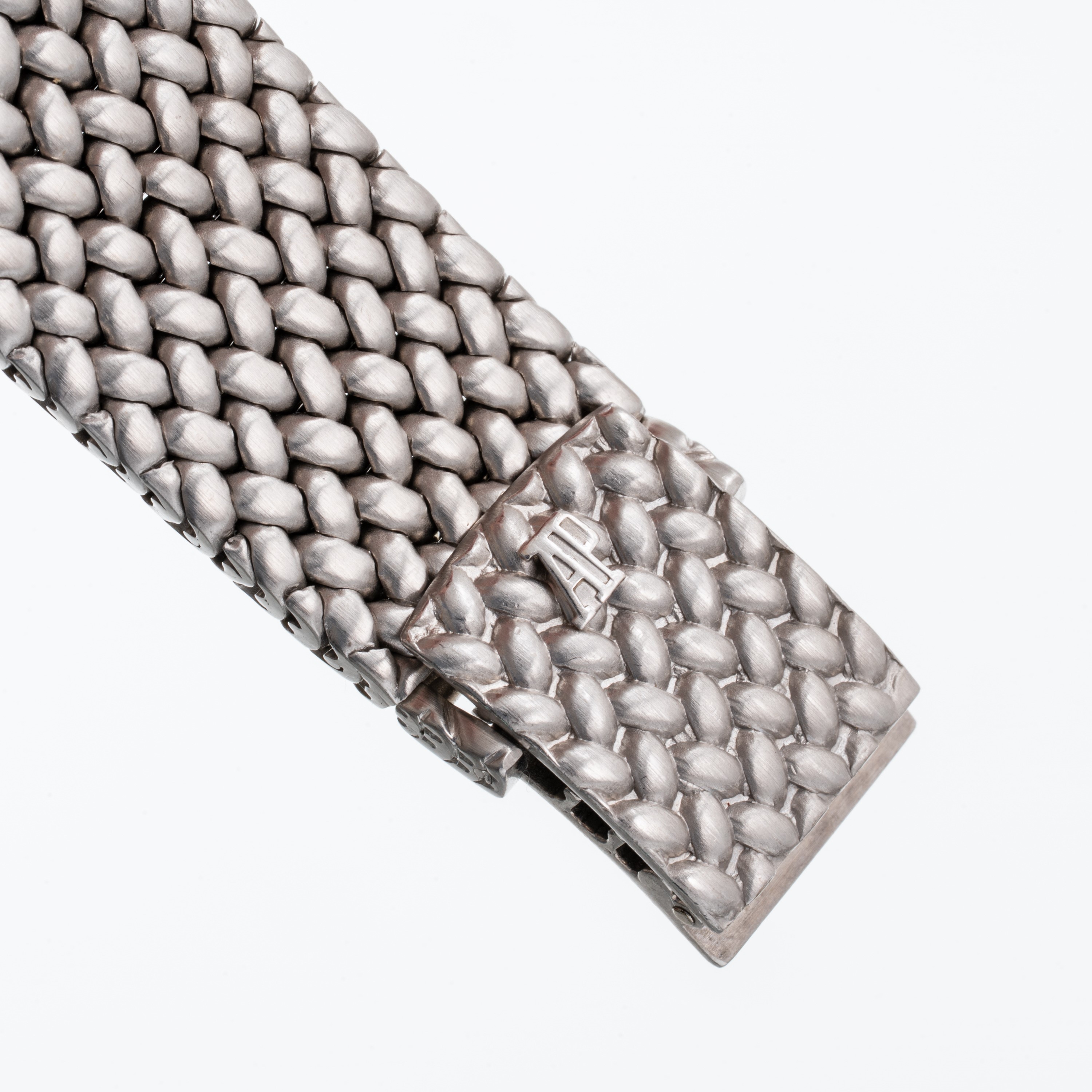 AUDEMARS PIGUET - COBRAOROLOGIO SOLO TEMPO A CARICA AUTOMATICA IN ORO BIANCO 18KT CON BRACCIALE I...