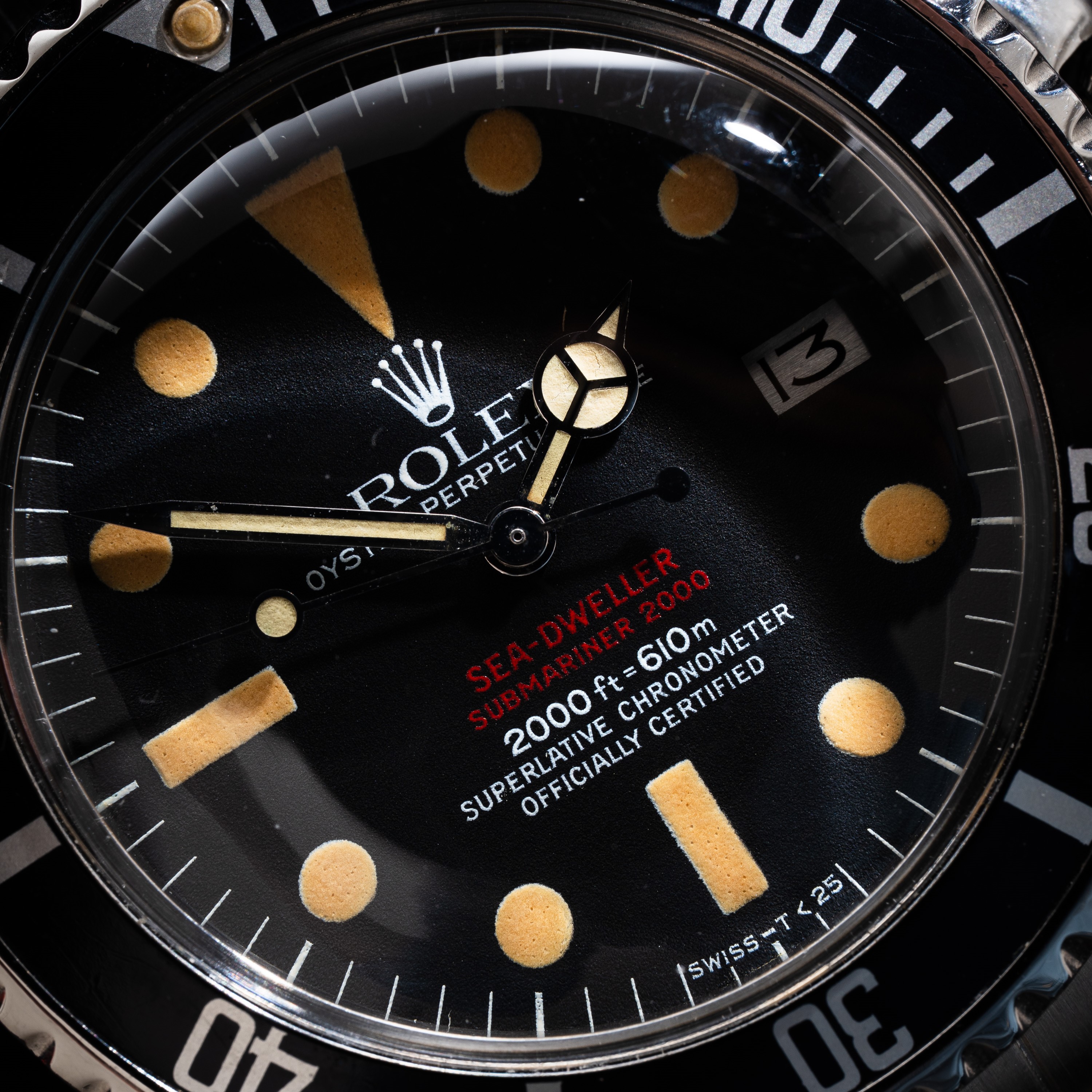 ROLEX - SEA DWELLEROROLOGIO SOLO TEMPO IN ACCIAIO A CARICA AUTOMATICA CON QUADRANTE NERO 'DOPPIA ...