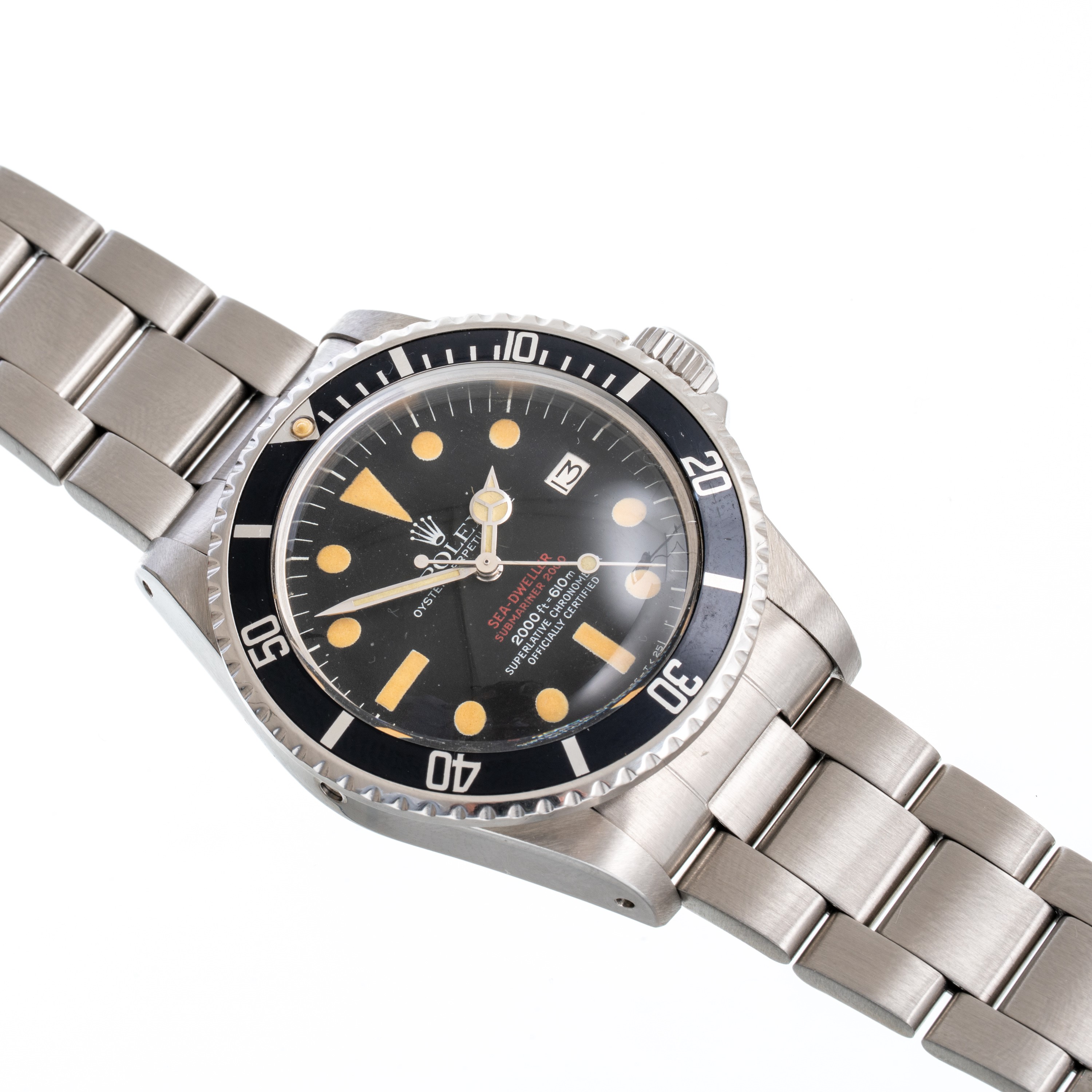 ROLEX - SEA DWELLEROROLOGIO SOLO TEMPO IN ACCIAIO A CARICA AUTOMATICA CON QUADRANTE NERO 'DOPPIA ...