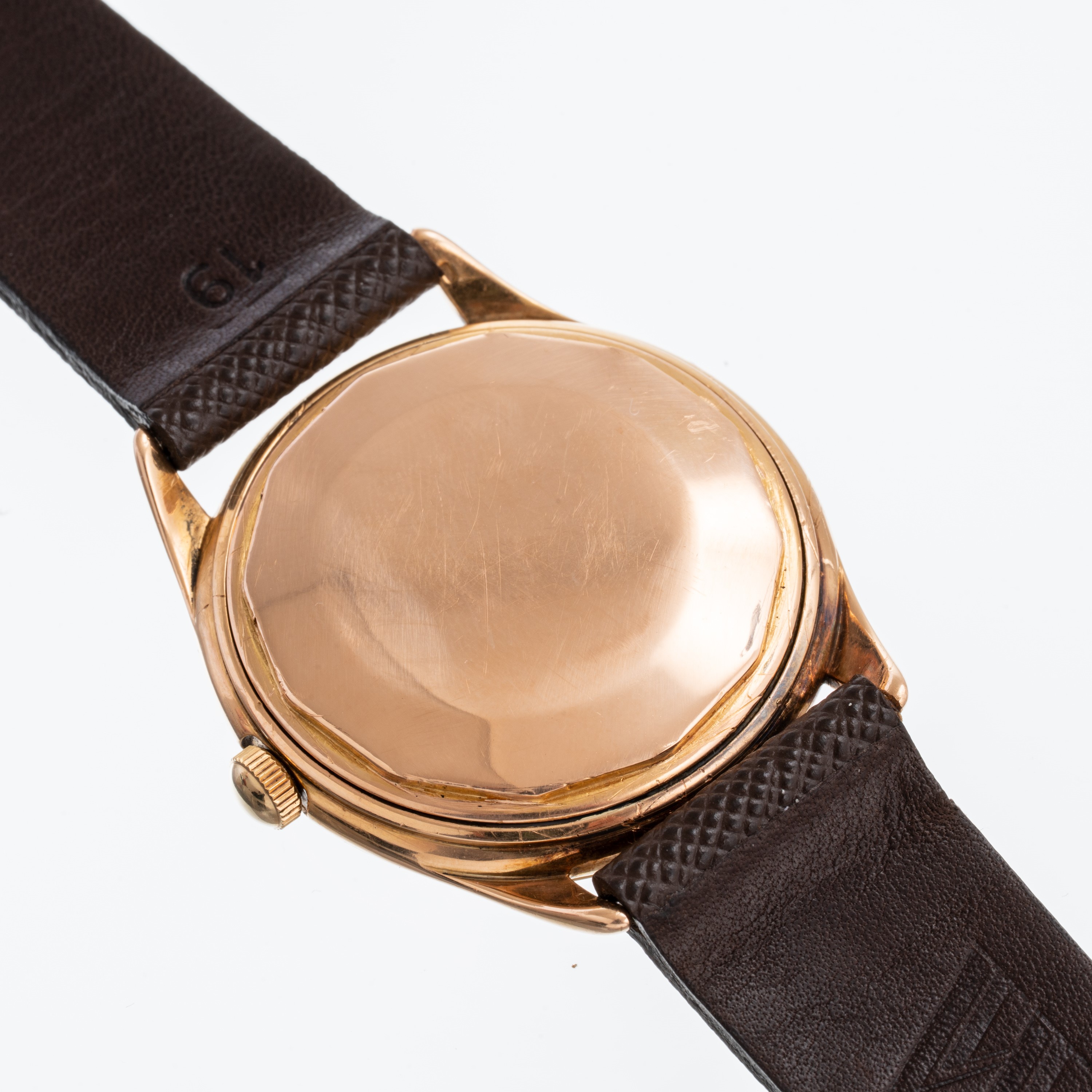 VACHERON CONSTANTIN - CALATRAVAOROLOGIO SOLO TEMPO A CARICA AUTOMATICA IN ORO ROSA 18KT CON QUADR...