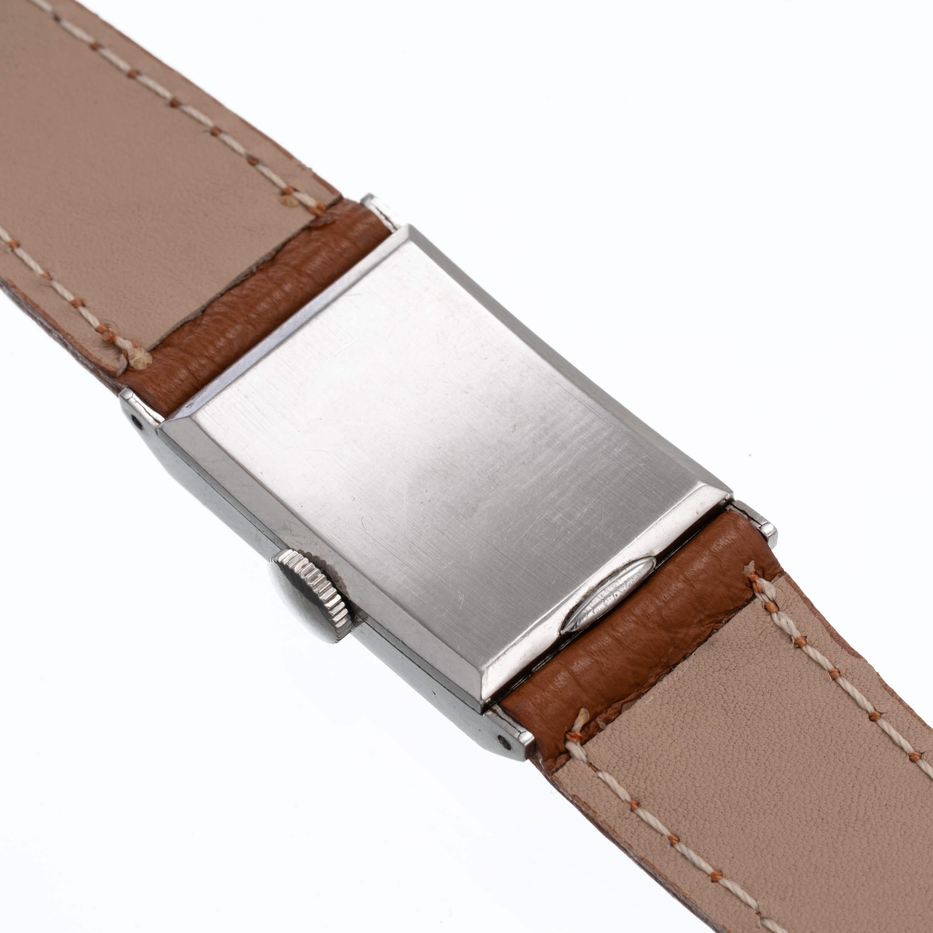 VACHERON CONSTANTIN - TANKOROLOGIO SOLO TEMPO A CARICA MANUALE IN ACCIAIO CON PICCOLI SECONDI AD ...