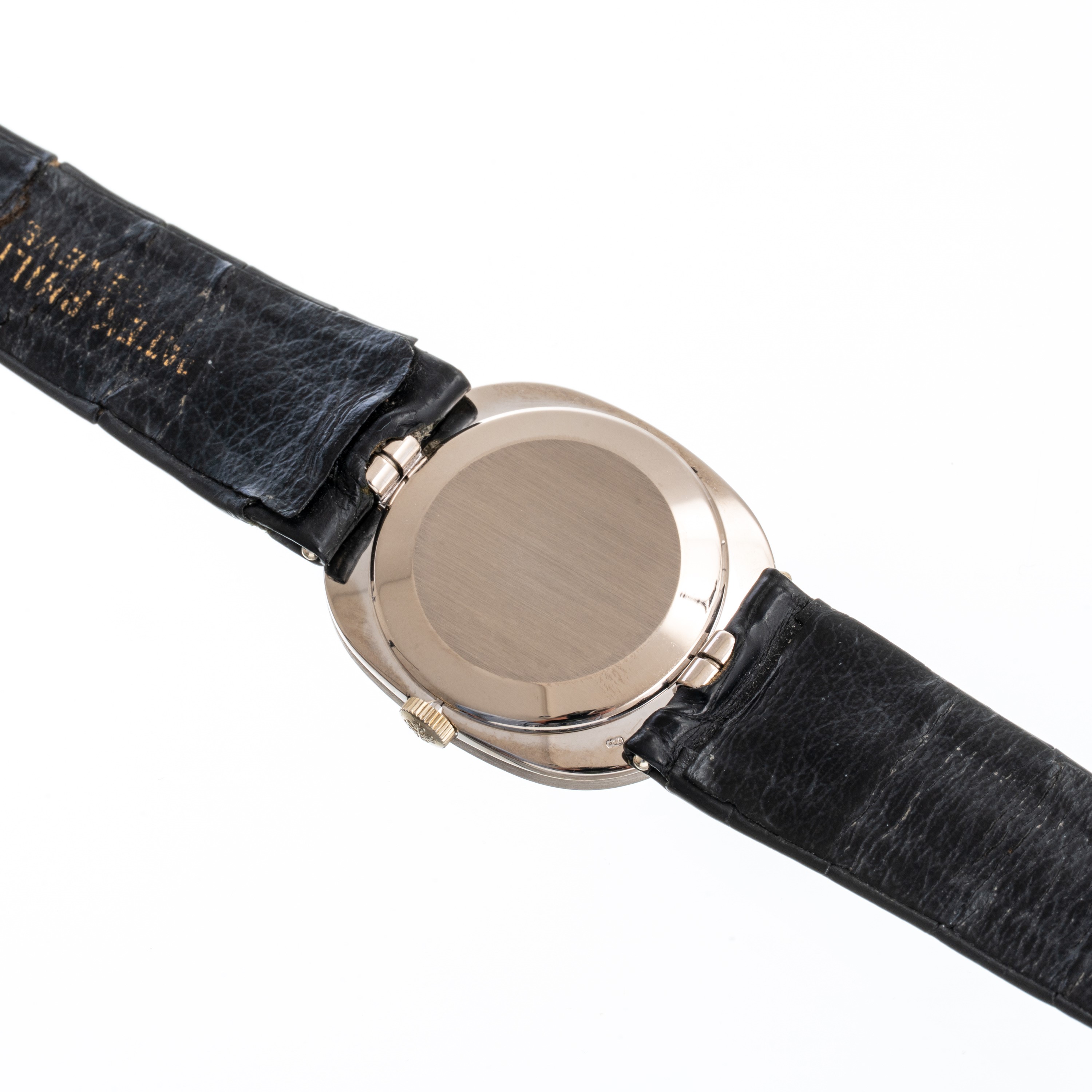 PATEK PHILIPPE - ELLIPSEOROLOGIO SOLO TEMPO A CARICA MANUALE IN ORO BIANCO 18KT CON QUADRANTE BLU...