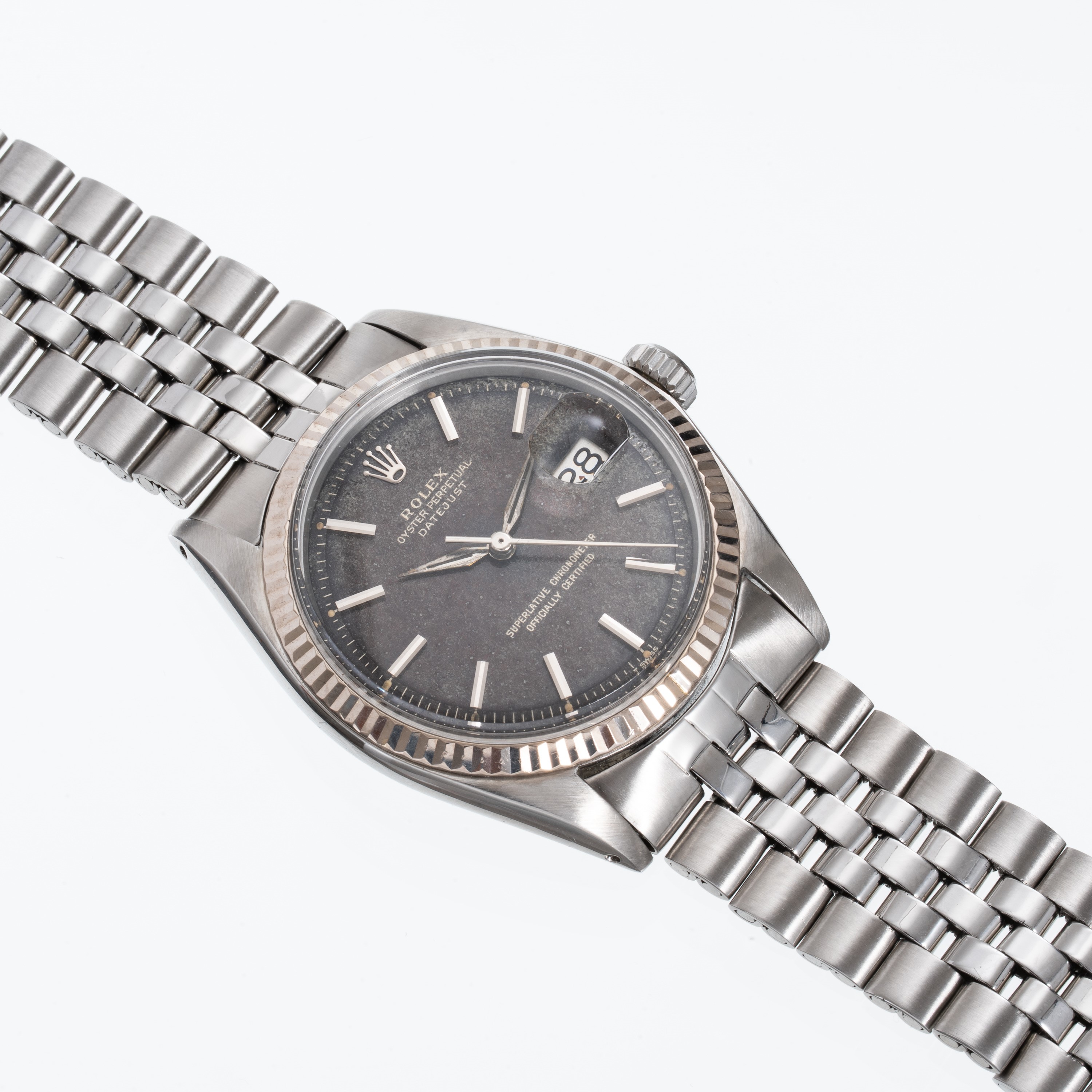 ROLEX - DATEJUSTOROLOGIO SOLO TEMPO IN ACCIAIO A CARICA AUTOMATICA CON DATARIO AD ORE TRE, QUADRA...