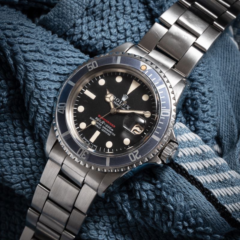 ROLEX - SUBMARINEROROLOGIO SUBACQUEO A CARICA AUTOMATICA IN ACCIAIO CON DATARIO AD ORE TRE