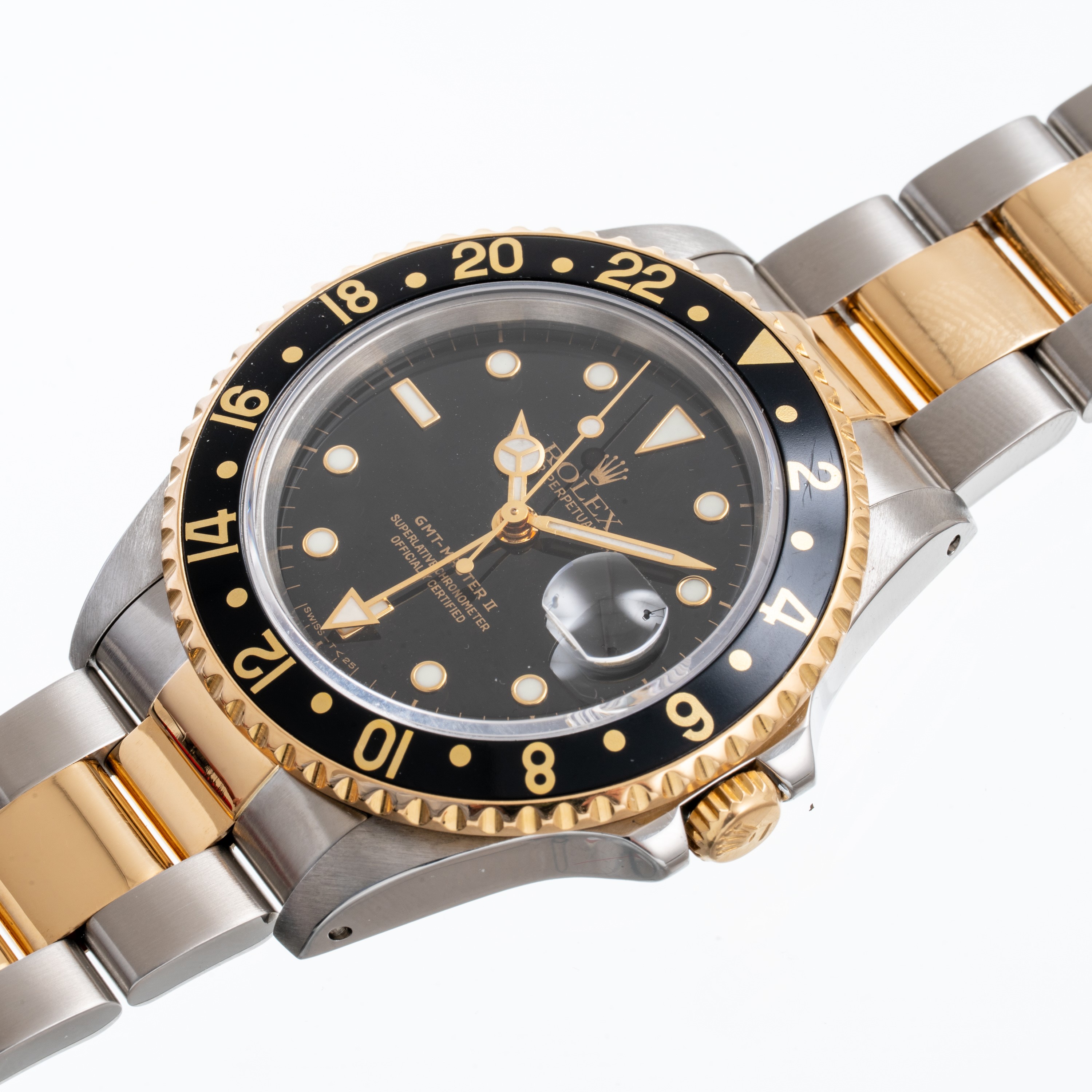 ROLEX - GMT MASTER IIOROLOGIO GMT A CARICA AUTOMATICA IN ACCIAIO E ORO GIALLO 18KT CON QUADRANTE ...