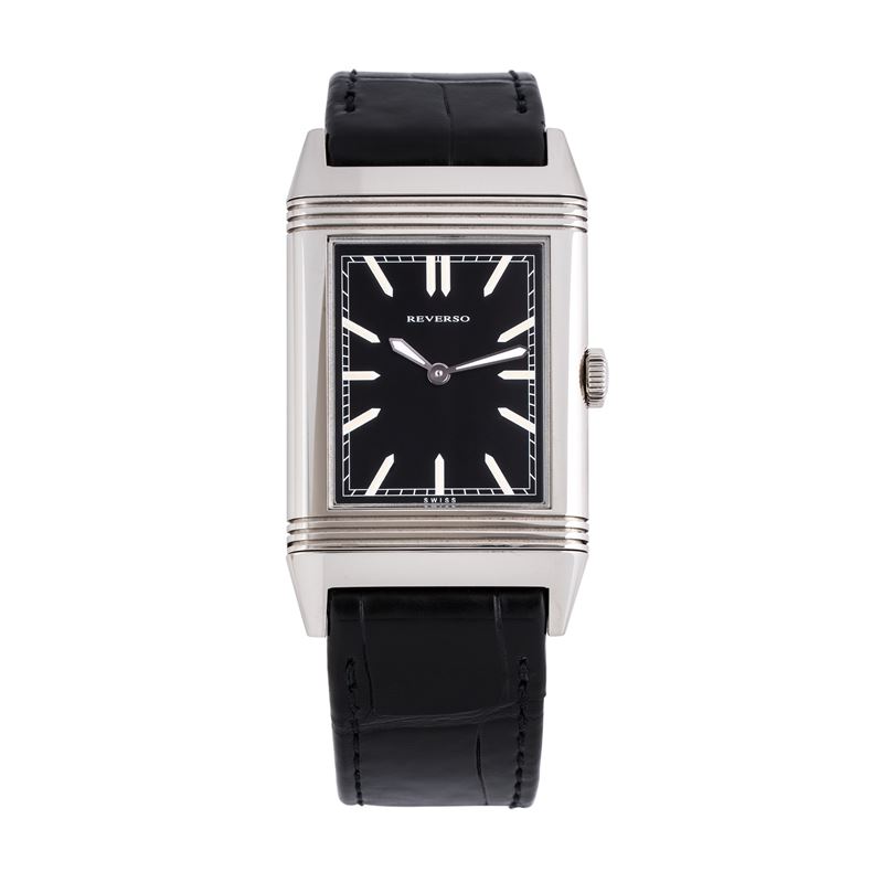 JAEGER LE COULTRE - GRANDE REVERSO 1931OROLOGIO IN ACCIAIO A CARICA MANUALE REVERSO CON QUADRANTE...