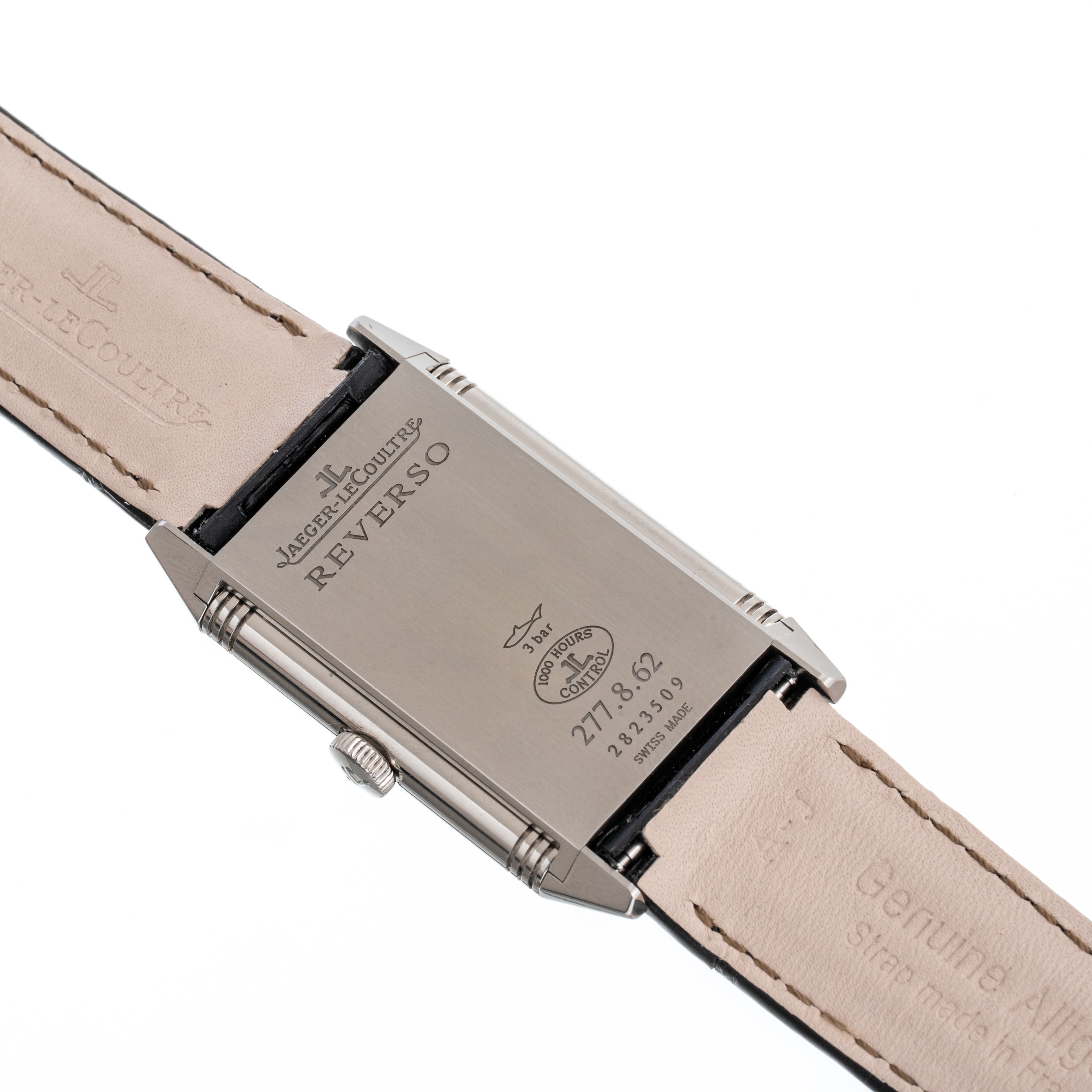 JAEGER LE COULTRE - GRANDE REVERSO 1931OROLOGIO IN ACCIAIO A CARICA MANUALE REVERSO CON QUADRANTE...