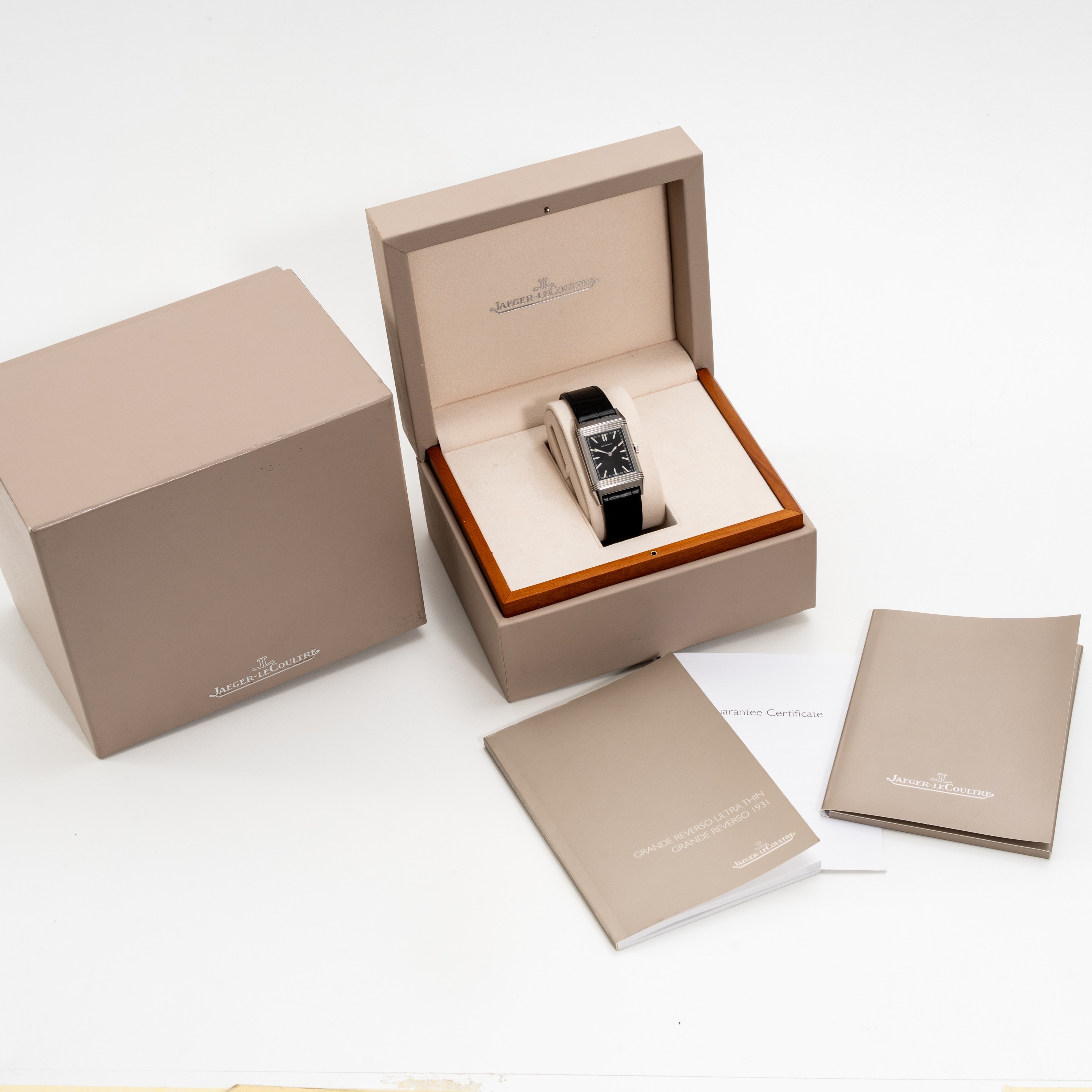 JAEGER LE COULTRE - GRANDE REVERSO 1931OROLOGIO IN ACCIAIO A CARICA MANUALE REVERSO CON QUADRANTE...