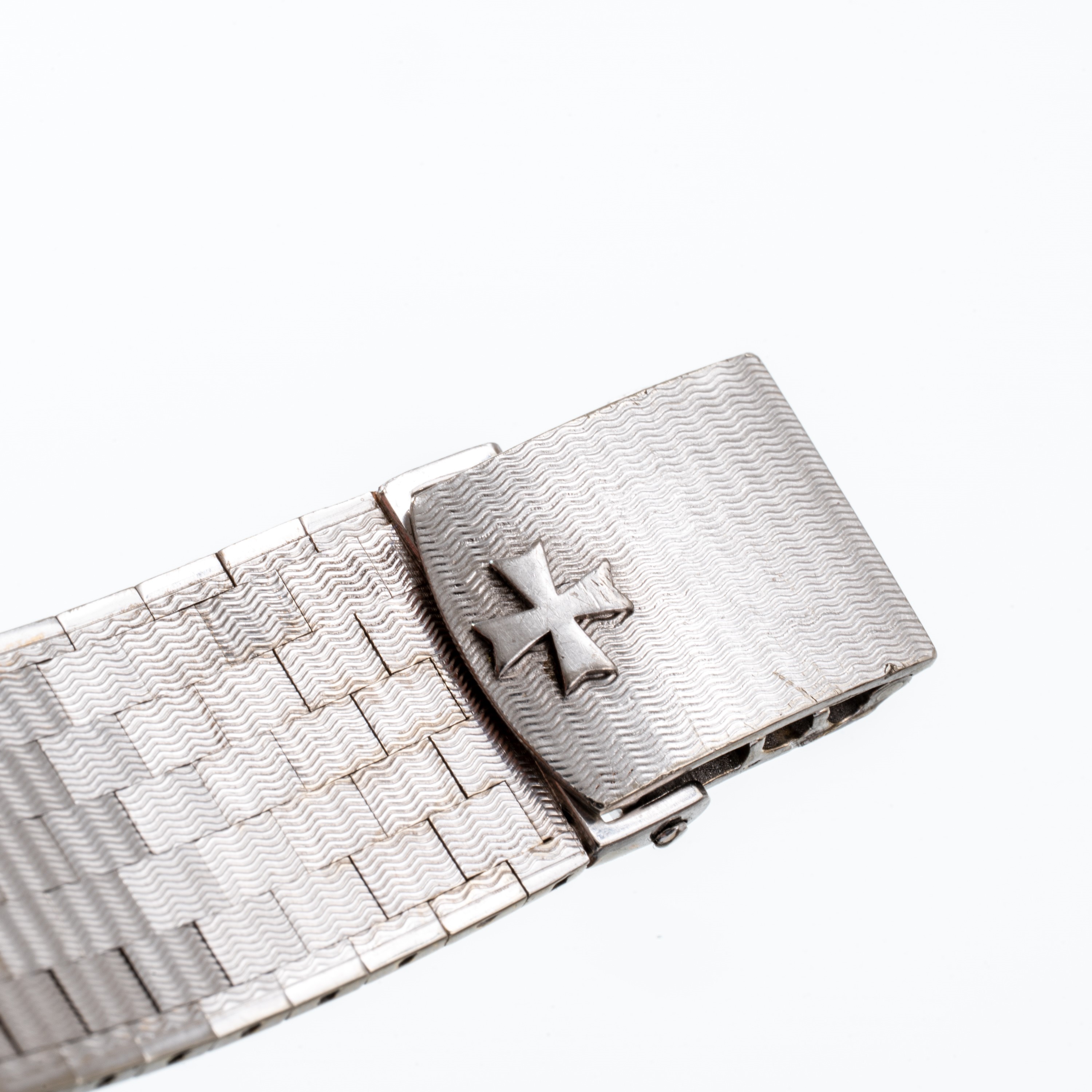 VACHERON CONSTANTIN - ULTRAPIATTOOROLOGIO SOLO TEMPO A CARICA MANUALE IN ORO BIANCO 18KT CON BRAC...