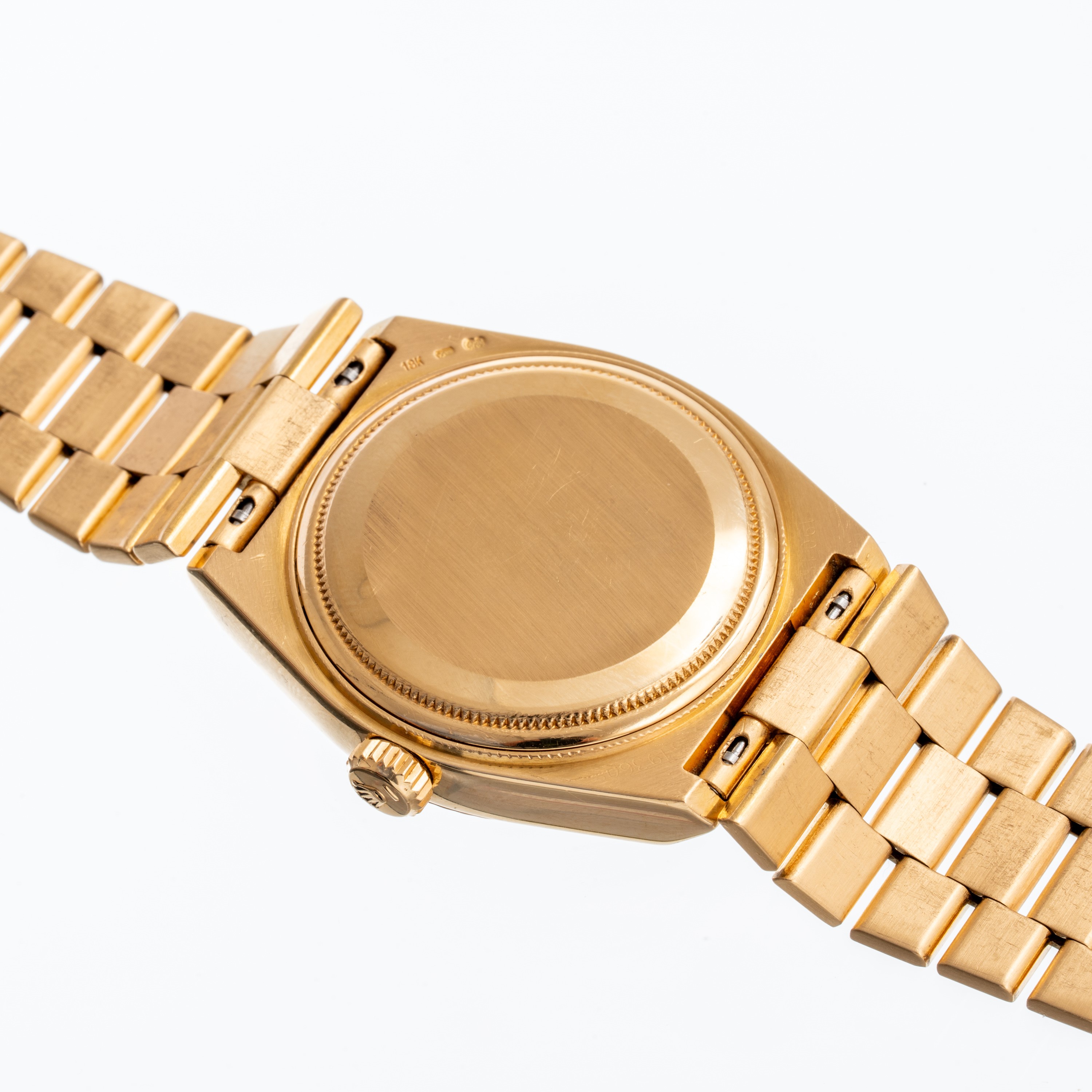 ROLEX - DAYDATE OYSTERQUARTZOROLOGIO AL QUARZO IN ORO GIALLO 18KT CON QUADRANTE IN RADICA