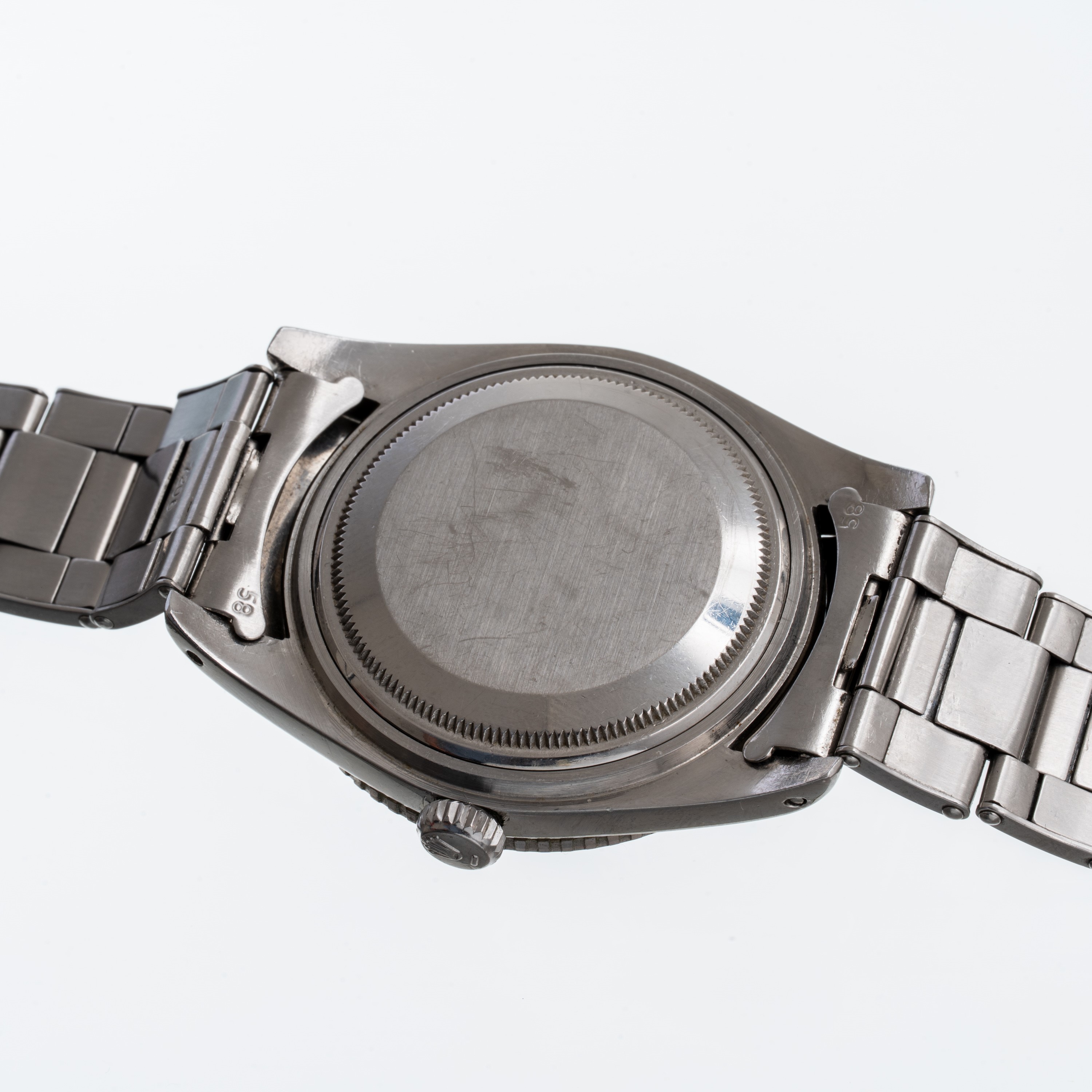 ROLEX - SUBMARINEROROLOGIO SUBACQUEO IN ACCIAIO A CARICA AUTOMATICA CON BRACCIALE RIVETTI