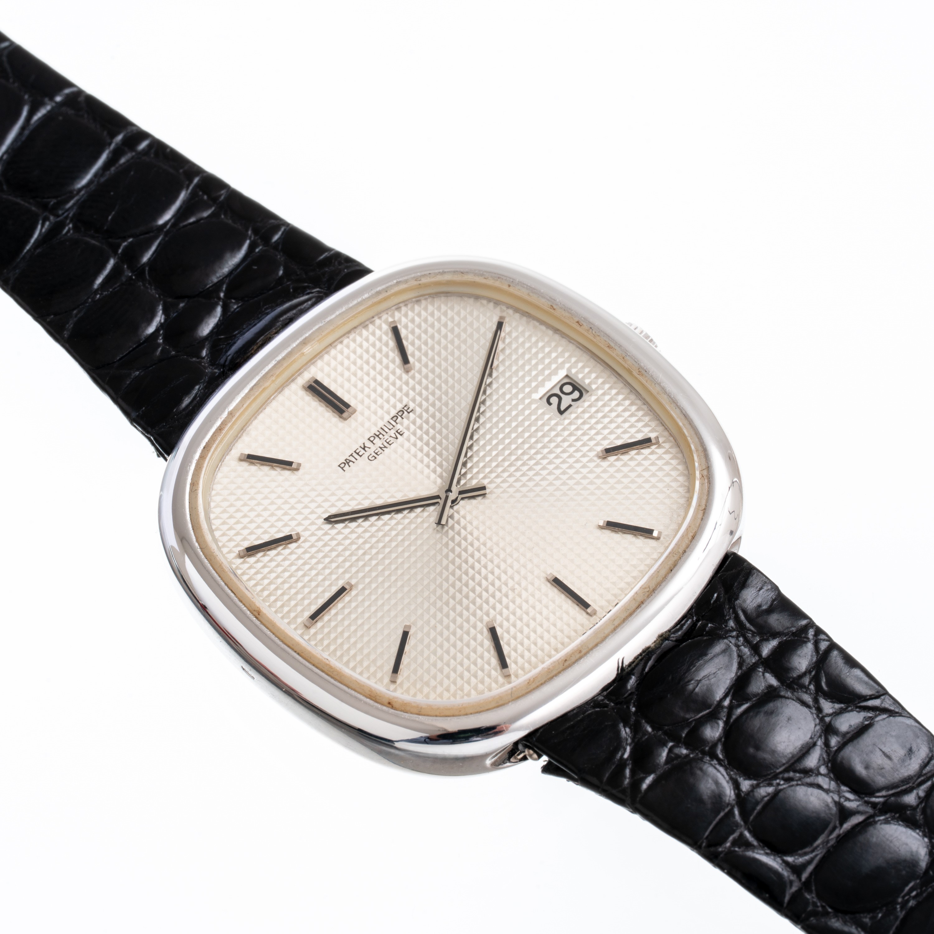 PATEK PHILIPPE - CALATRAVAOROLOGIO SOLO TEMPO A CARICA AUTOMATICA IN ORO BIANCO 18KT CON QUADRANT...